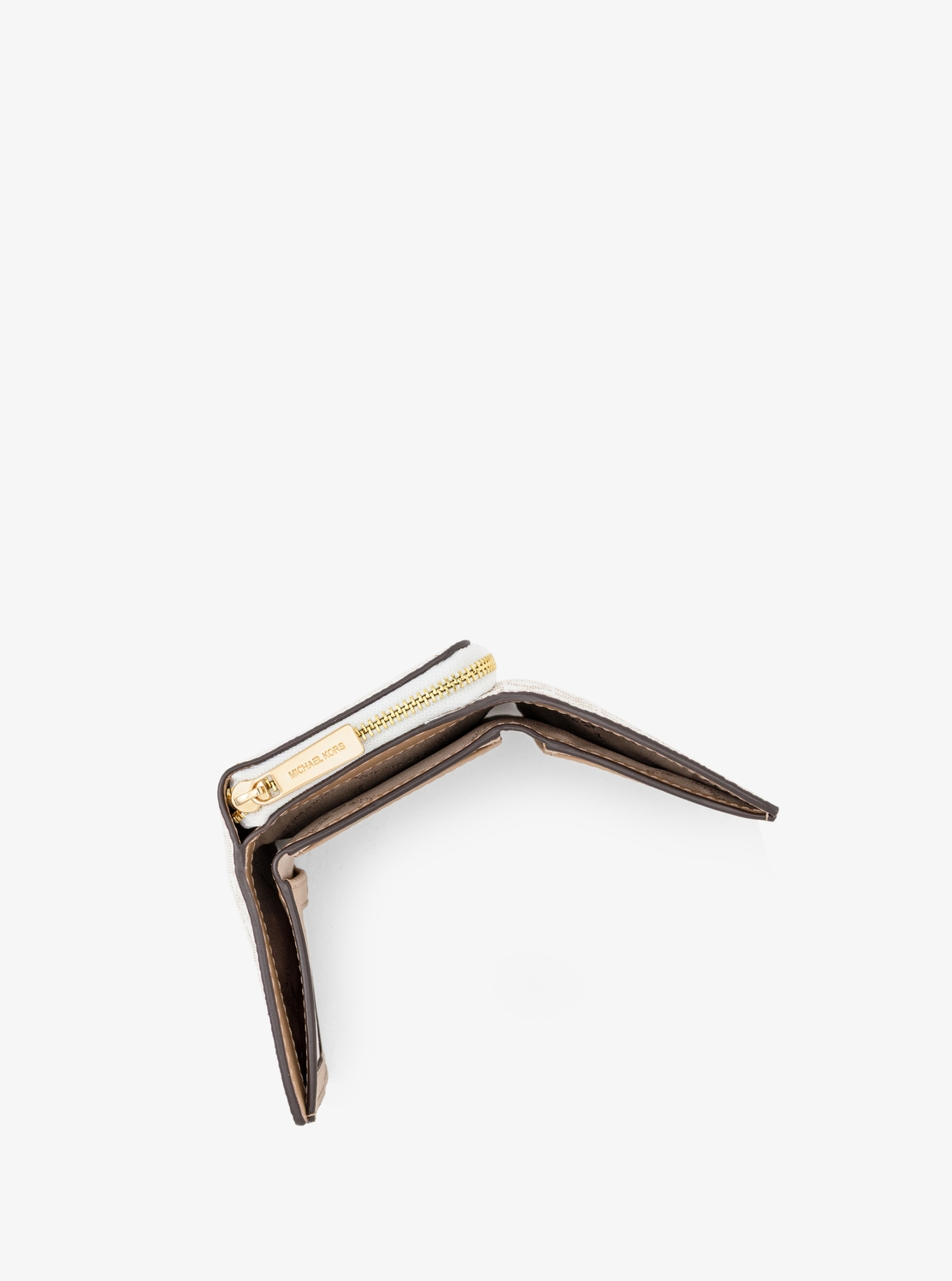 JET SET TRAVEL ミッド ジップウォレット スモール - MKシグネチャー