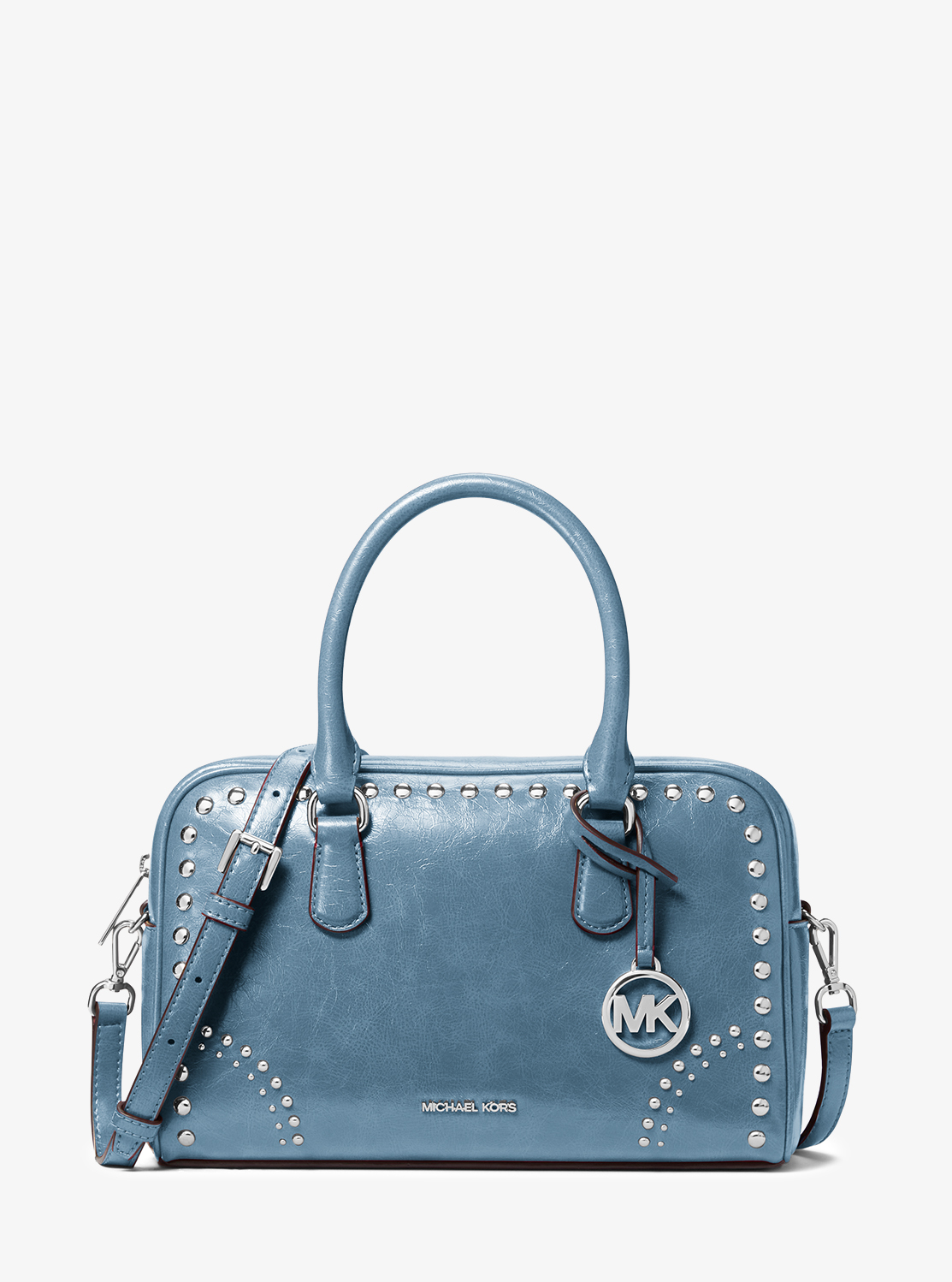 【マミ　新品未使用】マイケルコース Michael Kors　ハンドバック 公式アウトレット】THOMPSON ダッフル サッチェル ミディアム