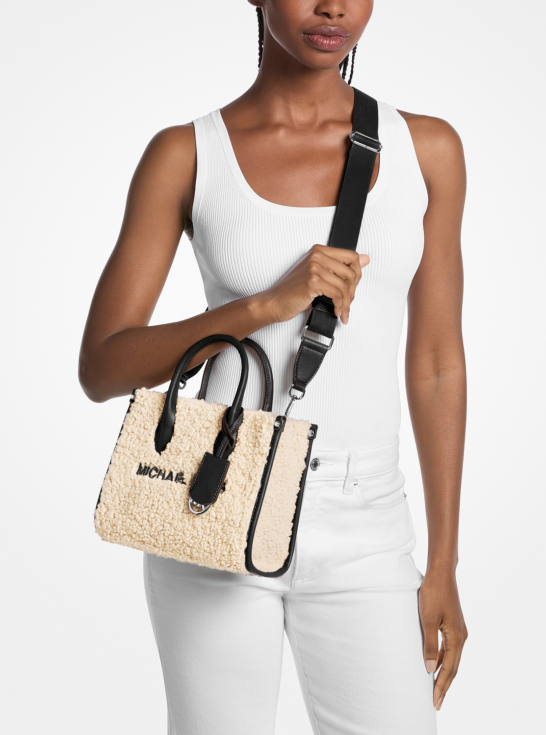 公式アウトレット】MIRELLA トップジップ ショッパー クロスボディ