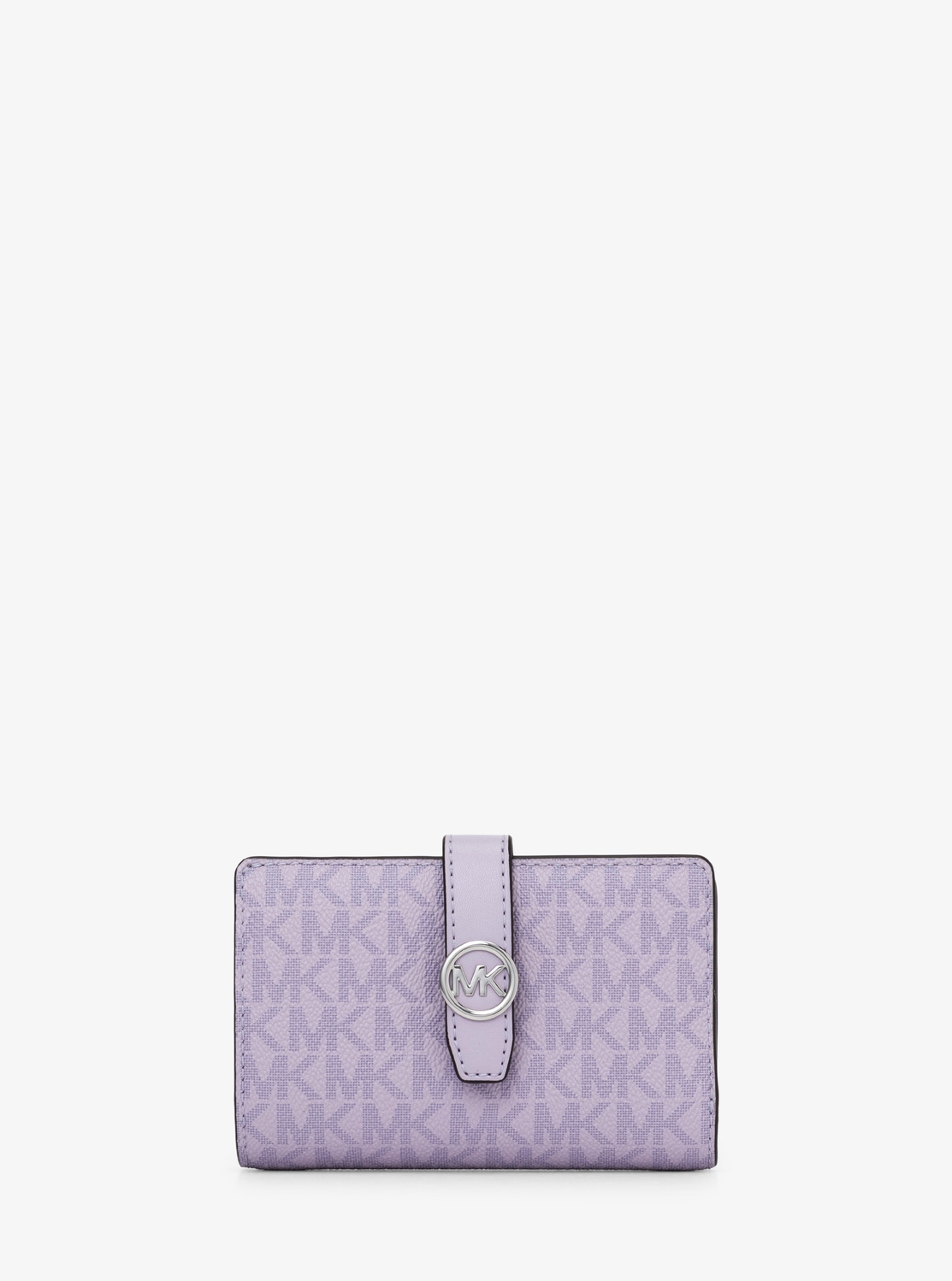 GREENWICH タブ ジップアラウンド ウォレット ミディアム - MKシグネチャー