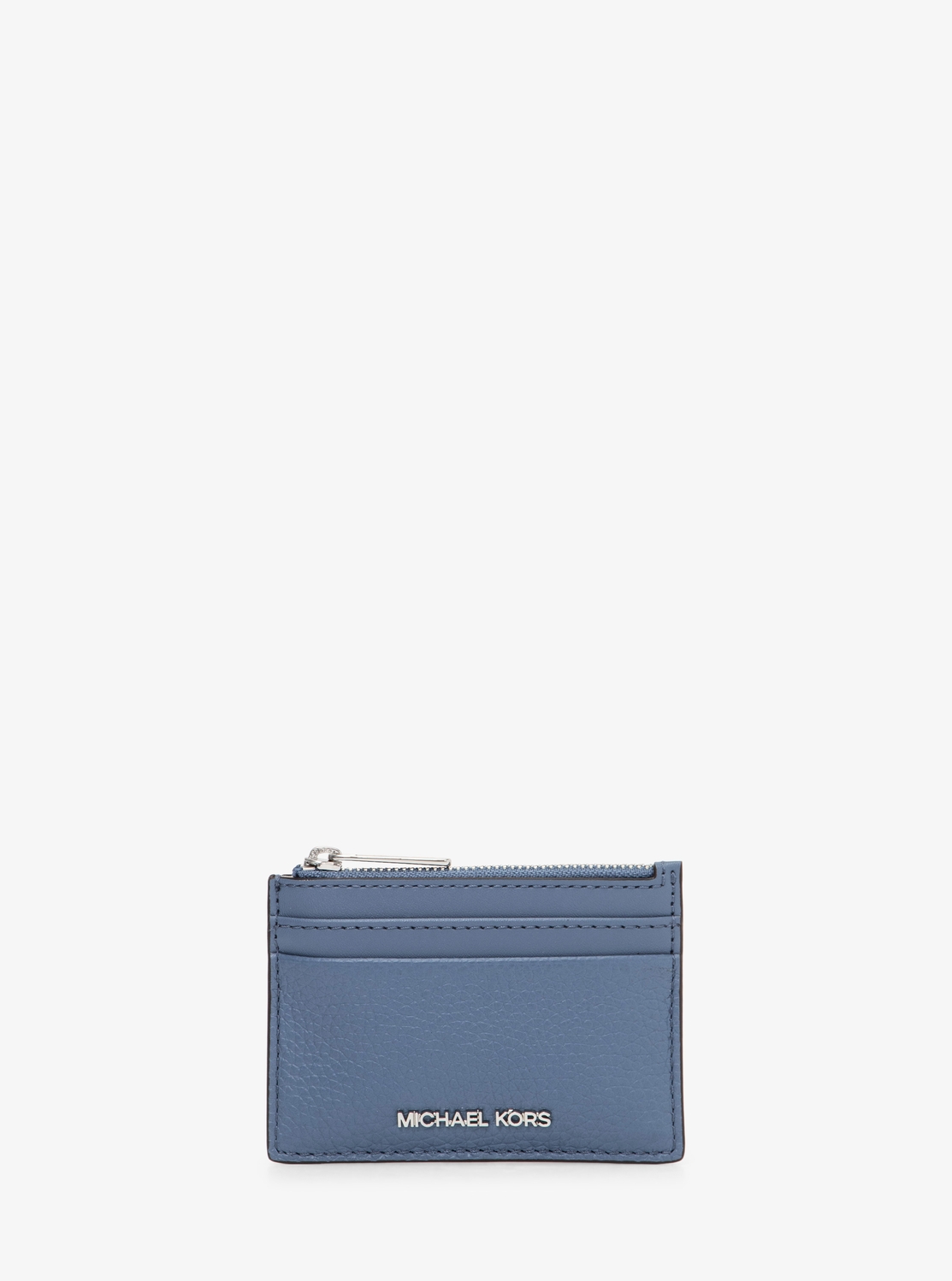 マイケルコース デニム ケース ID 定期入れ 新品 公式アウトレット】JET SET TRAVEL トップジップ カードケース ウィズ