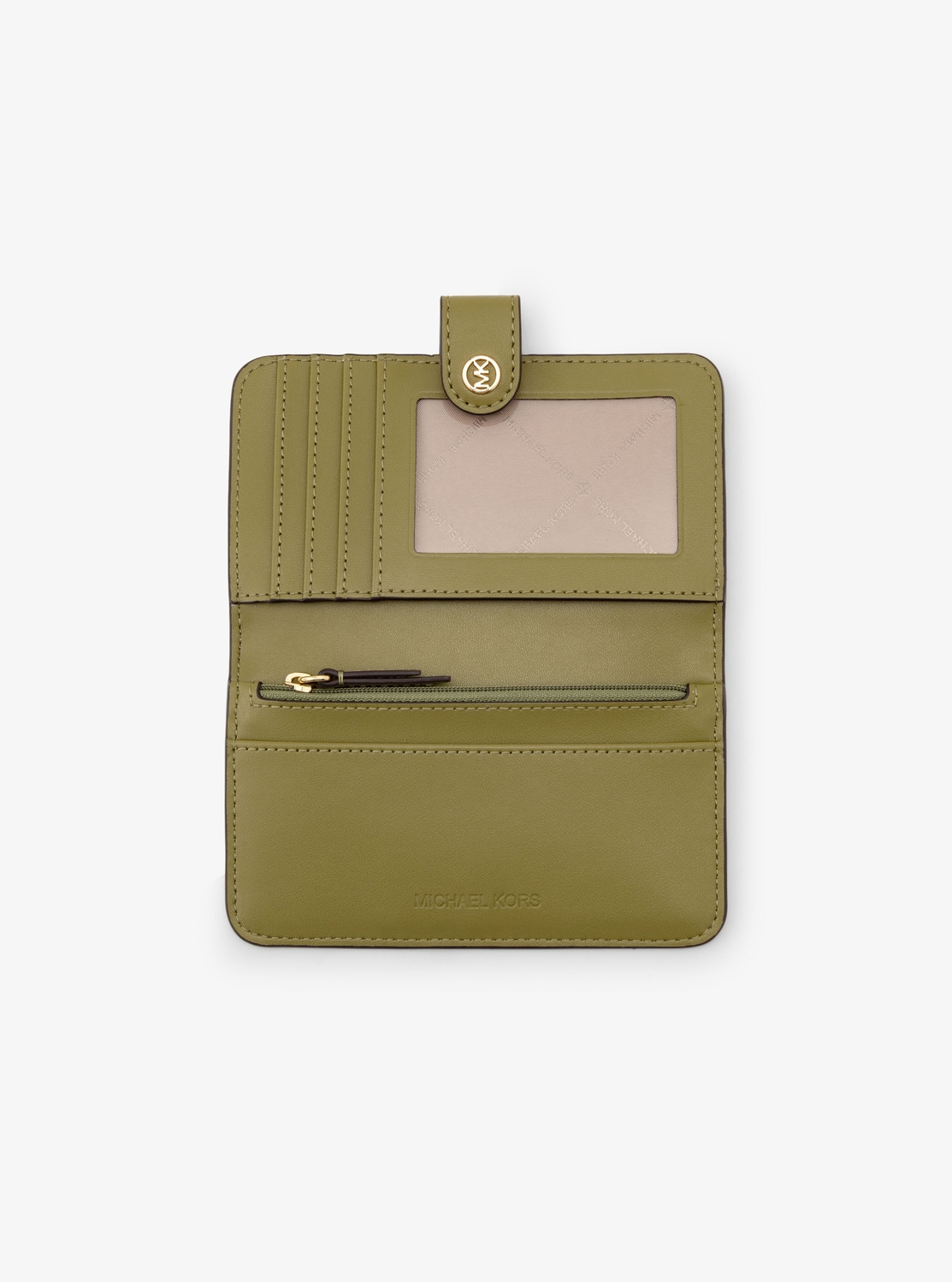 JET SET TRAVEL(ジェット セット トラベル) ペブルレザー ビルフォールド ウォレット ミディアム|マイケル・コース(MICHAEL KORS)公式オンラインアウトレットストア 2