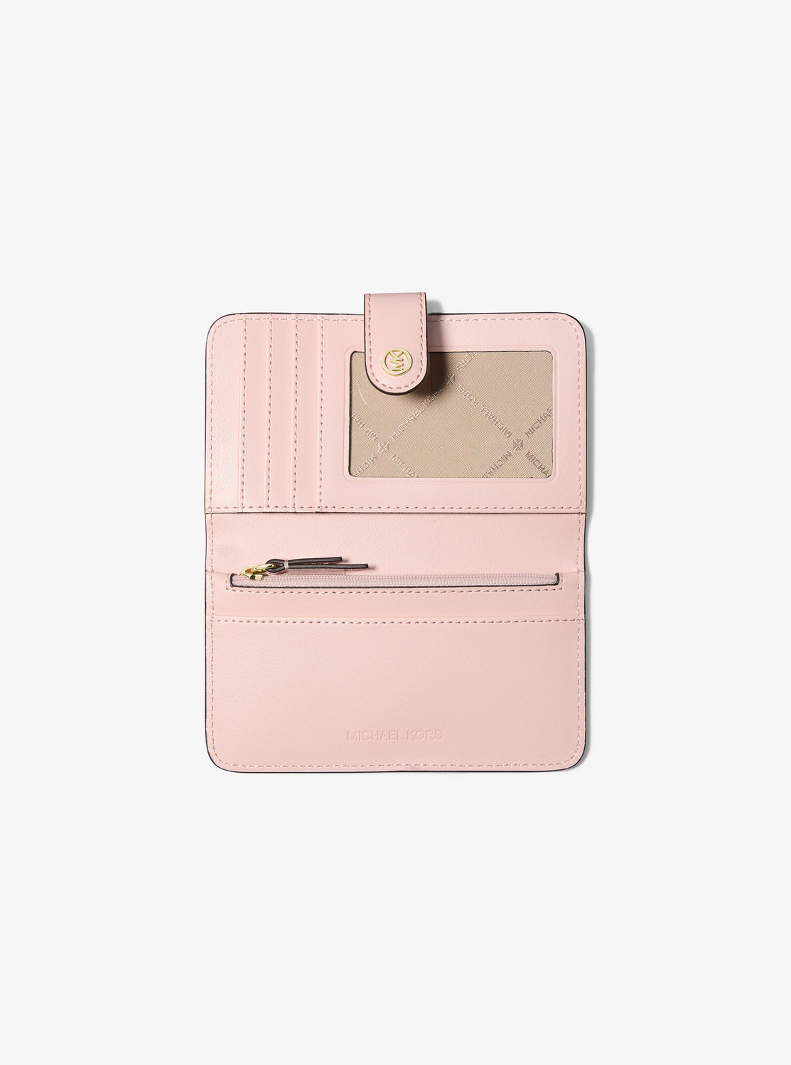 JET SET TRAVEL(ジェット セット トラベル) ペブルレザー ビルフォールド ウォレット ミディアム|マイケル・コース(MICHAEL KORS)公式オンラインアウトレットストア 2