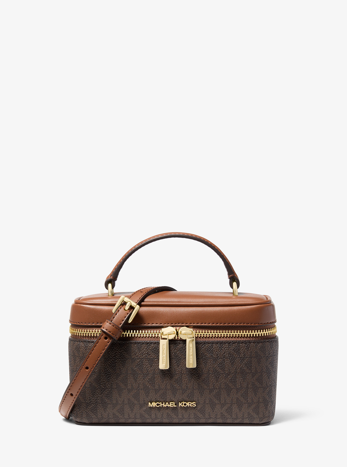 VIVI(ヴィヴィ) ヴァニティ ケース クロスボディバッグ スモール - MKシグネチャー|マイケル・コース(MICHAEL KORS)公式オンラインアウトレットストア