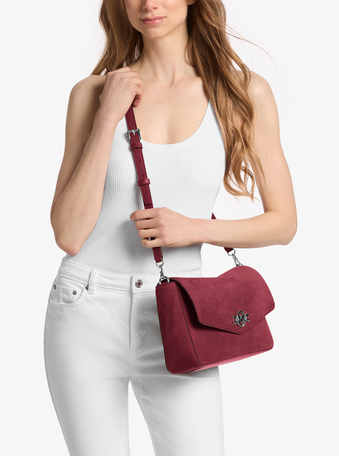 KACEY(ケイシー) フラップ ショルダー ラージ|マイケル・コース(MICHAEL KORS)公式オンラインアウトレットストア 4