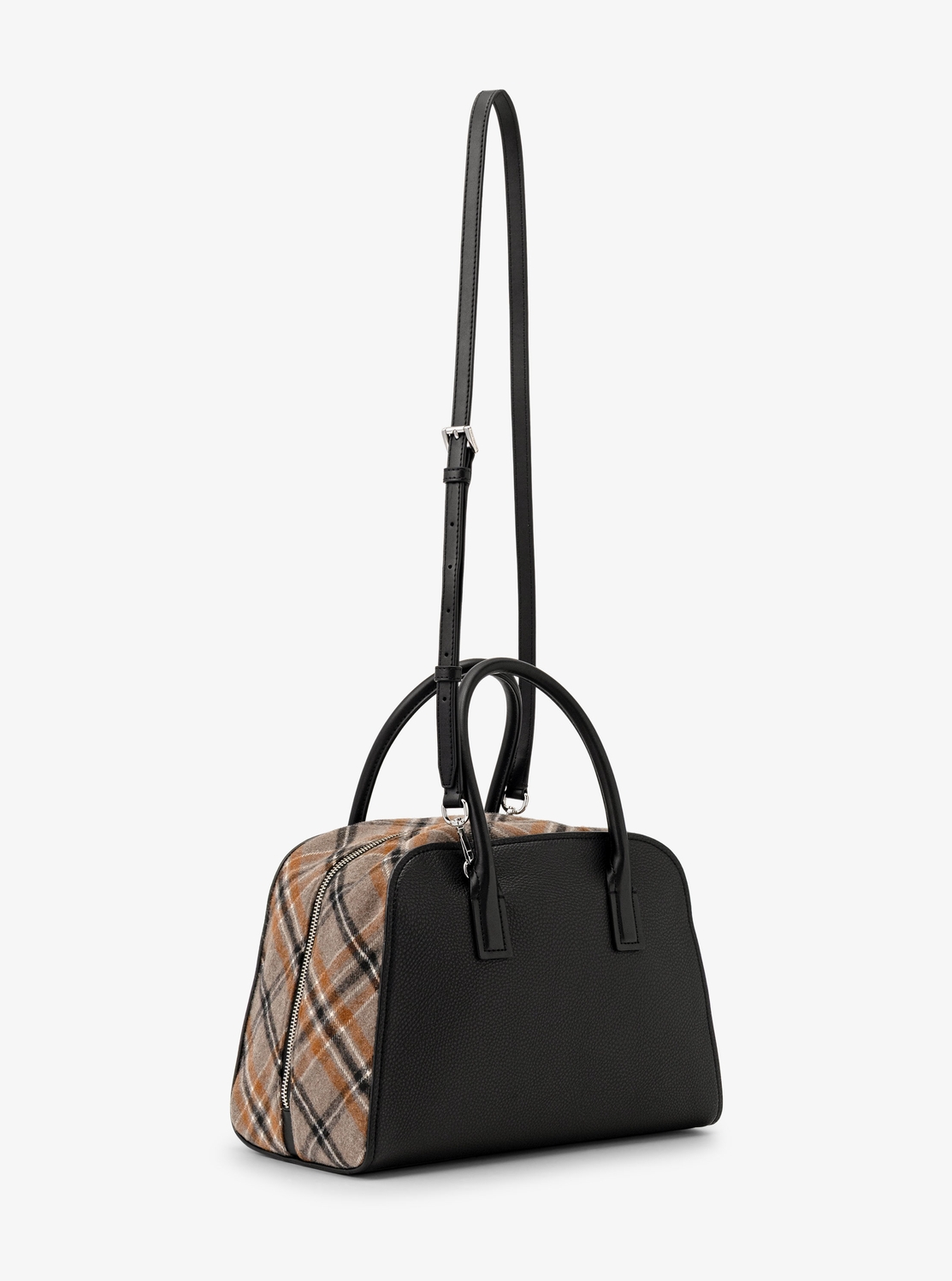ASHTON(アシュトン) スムース &amp; プレイド ウールブレンド サッチェル ミディアム|マイケル・コース(MICHAEL KORS)公式オンラインアウトレットストア 3