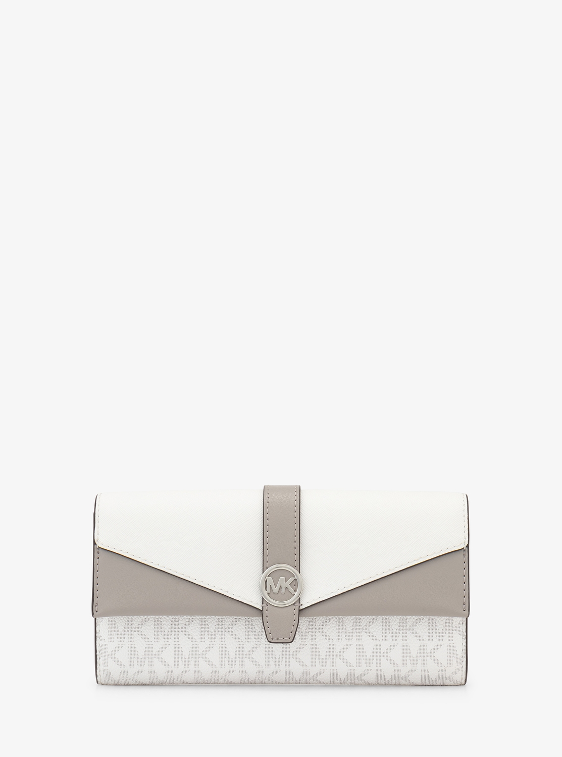 GREENWICH(グリニッチ) フラップ コンチネンタル ウォレット ラージ - MKシグネチャー|マイケル・コース(MICHAEL KORS)公式オンラインアウトレットストア