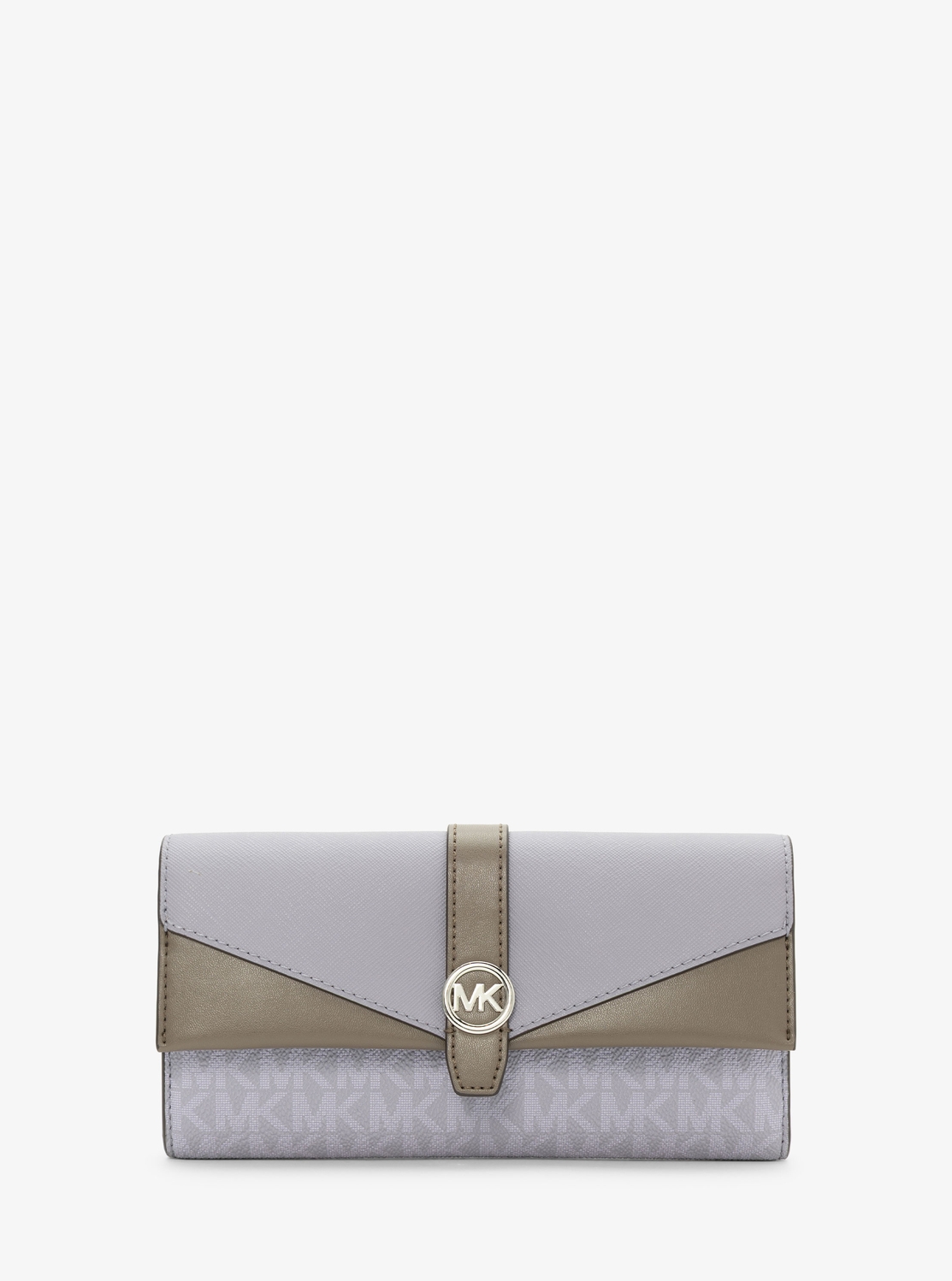 GREENWICH(グリニッチ) フラップ コンチネンタル ウォレット ラージ - MKシグネチャー|マイケル・コース(MICHAEL KORS)公式オンラインアウトレットストア