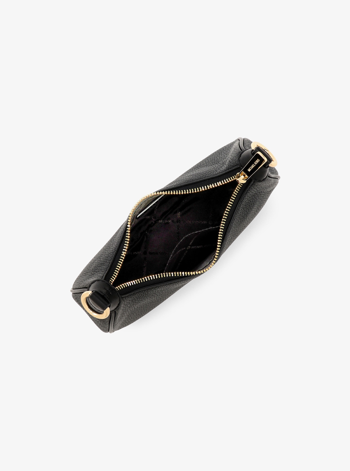 CORA ペブルレザー ジップ ポシェット ミディアム