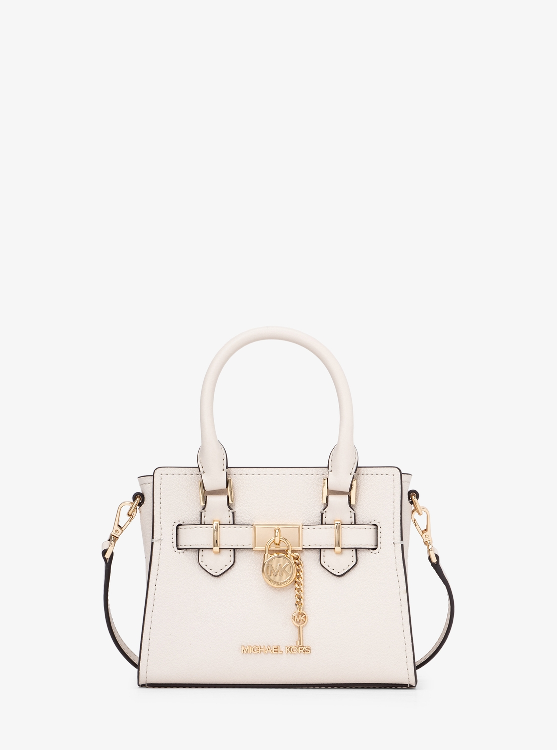 MICHAEL KORS HAMILTON スモール MKシグネチャーホワイト 公式アウトレット】HAMILTON サッチェル スモール - MK