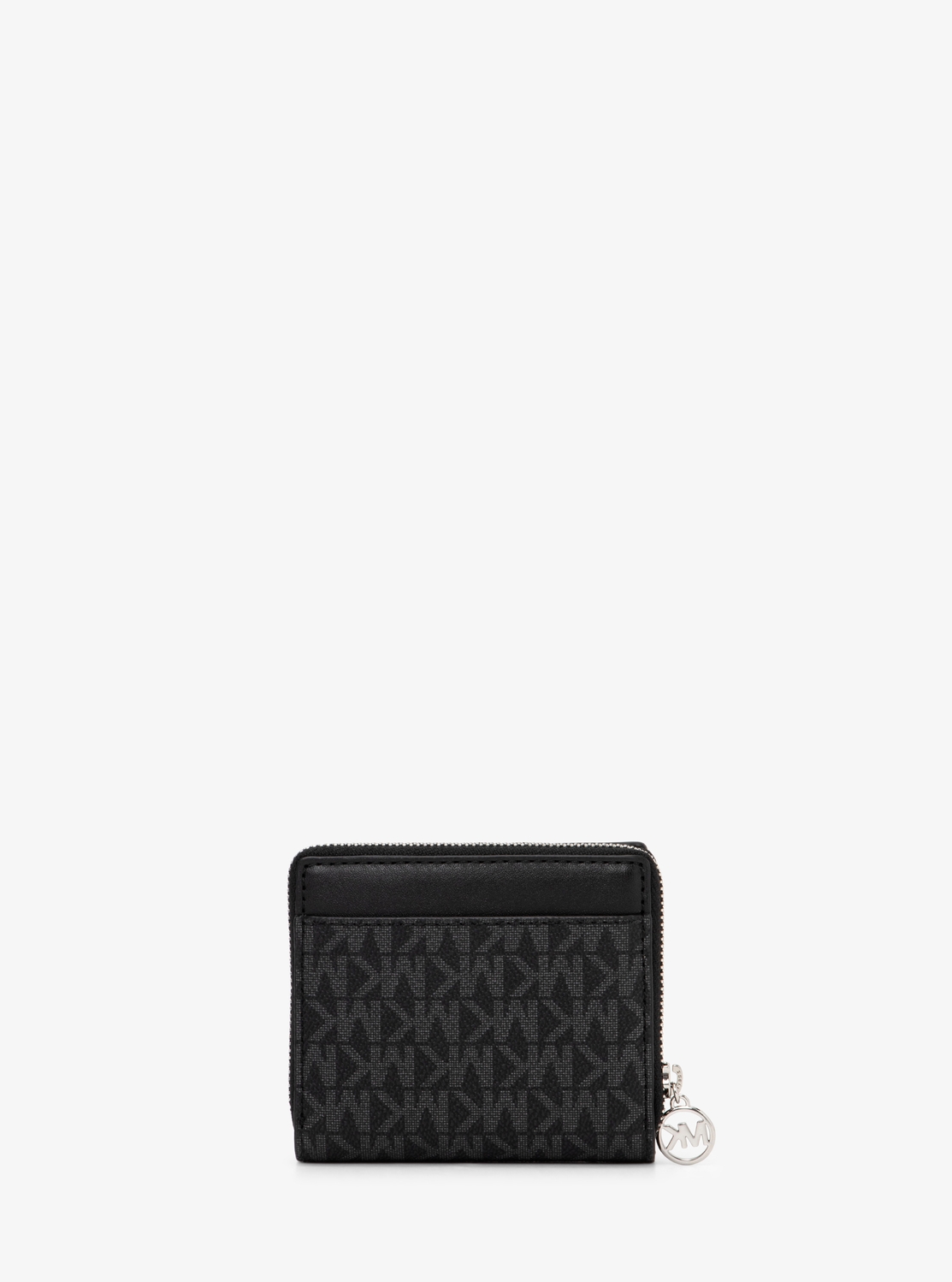 【新品　タグ付き♪】MICHAEL KORS ジップチャームウォレットブラック 公式アウトレット】JET SET TRAVEL ビルフォールド ジップアラウンド