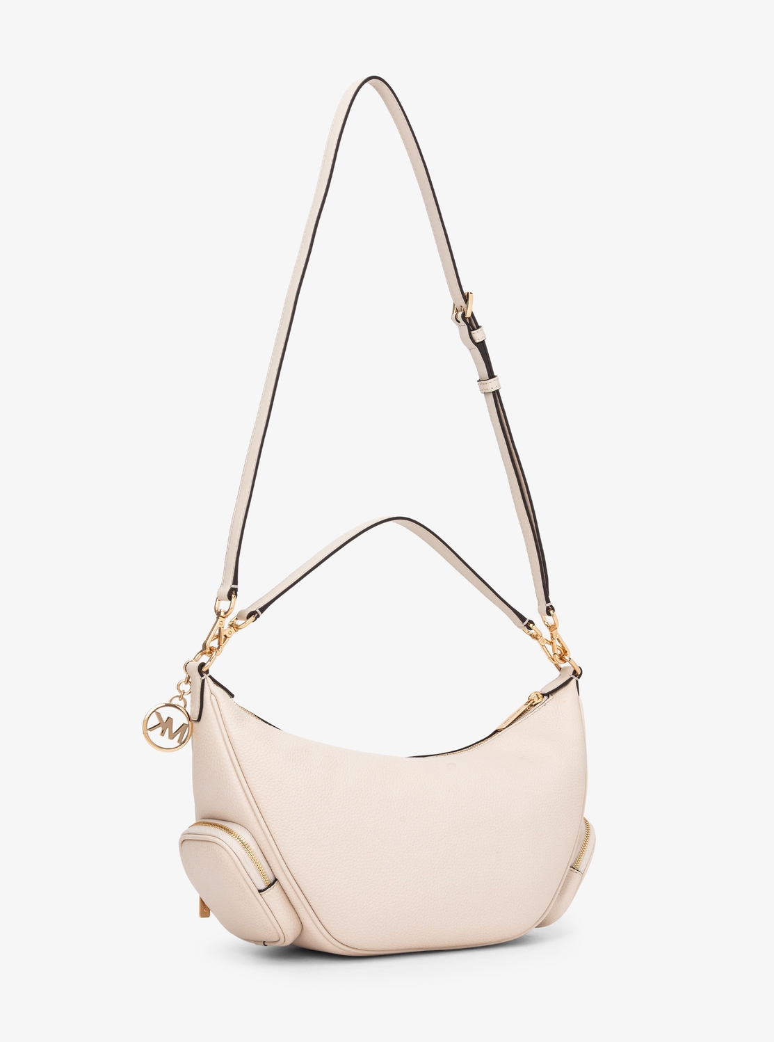 MERRITT ぺブルレザー コンバーチブル ポケット ショルダー ミディアム