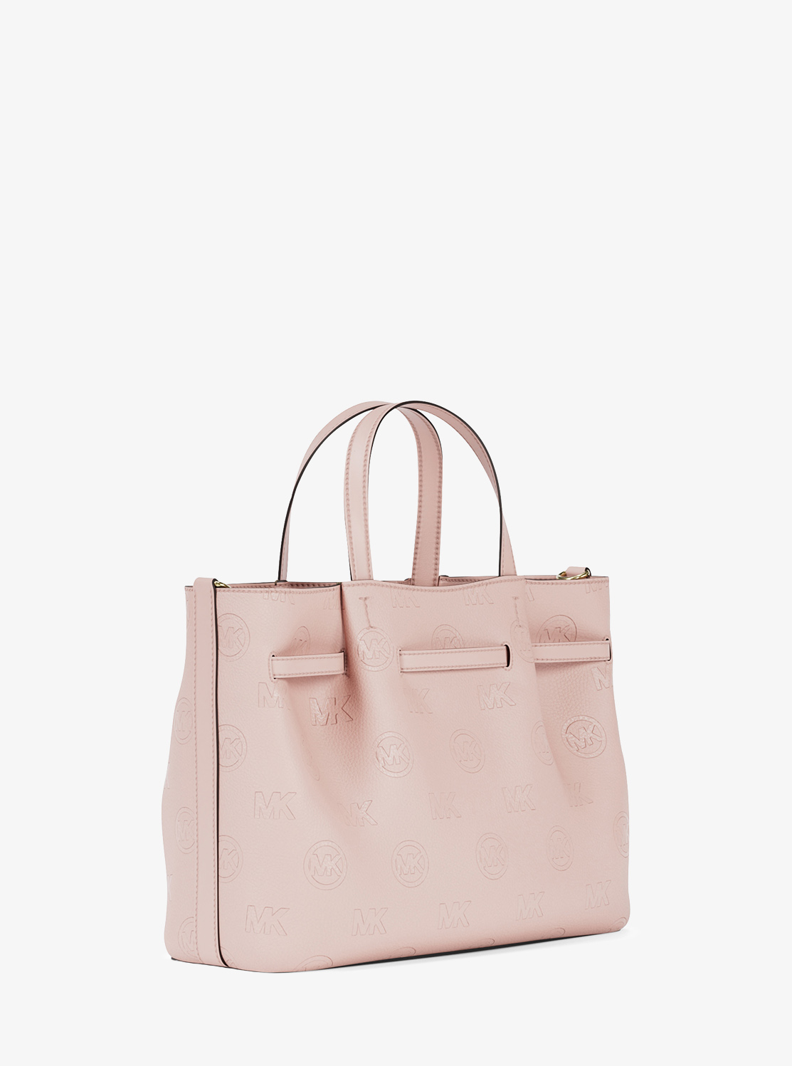 CARSON ロゴ デボス センタージップ サッチェル ミディアム