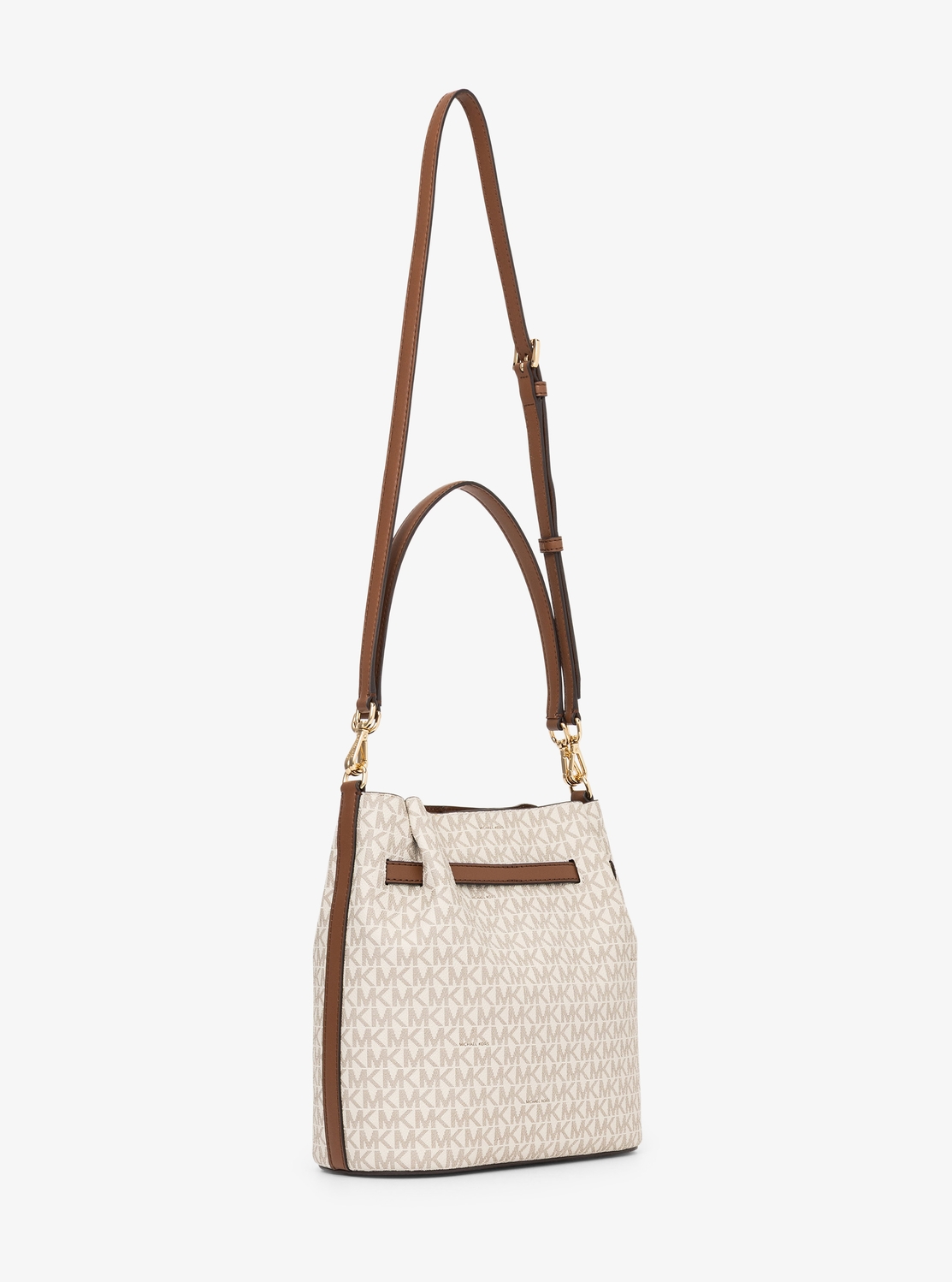 マイケル・コース（Michael Kors）/CARSON コンバーチブル バケット クロスボディ ミディアム − MKシグネチャー 公式アウトレット】CARSON コンバーチブル バケット ショルダー