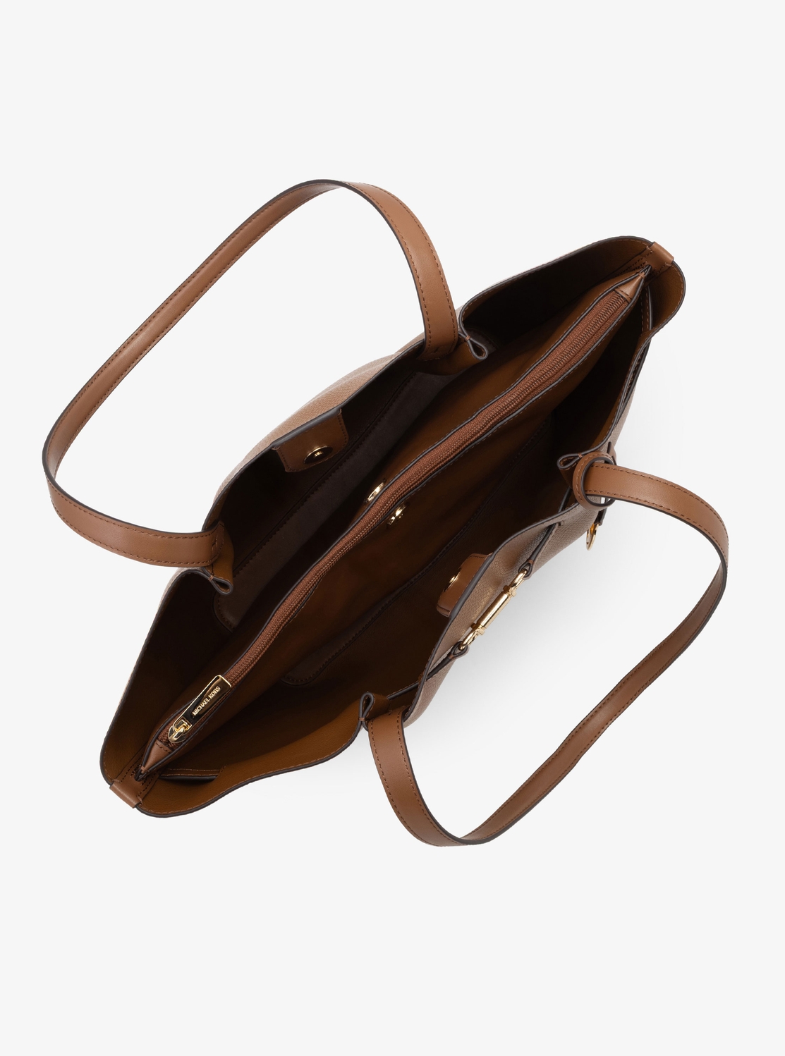 公式アウトレット】CARSON ペブルレザー センタージップ EW トート