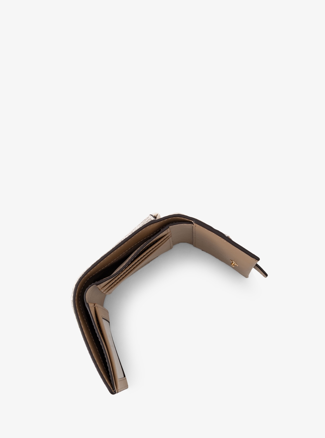 GREENWICH エンベロープ トライフォールド ウォレット ミディアム - MKシグネチャー