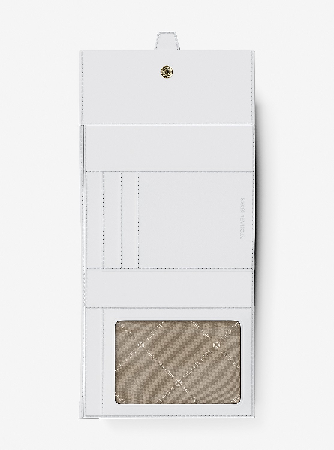 GREENWICH エンベロープ トライフォールド ウォレット ミディアム - MKシグネチャー