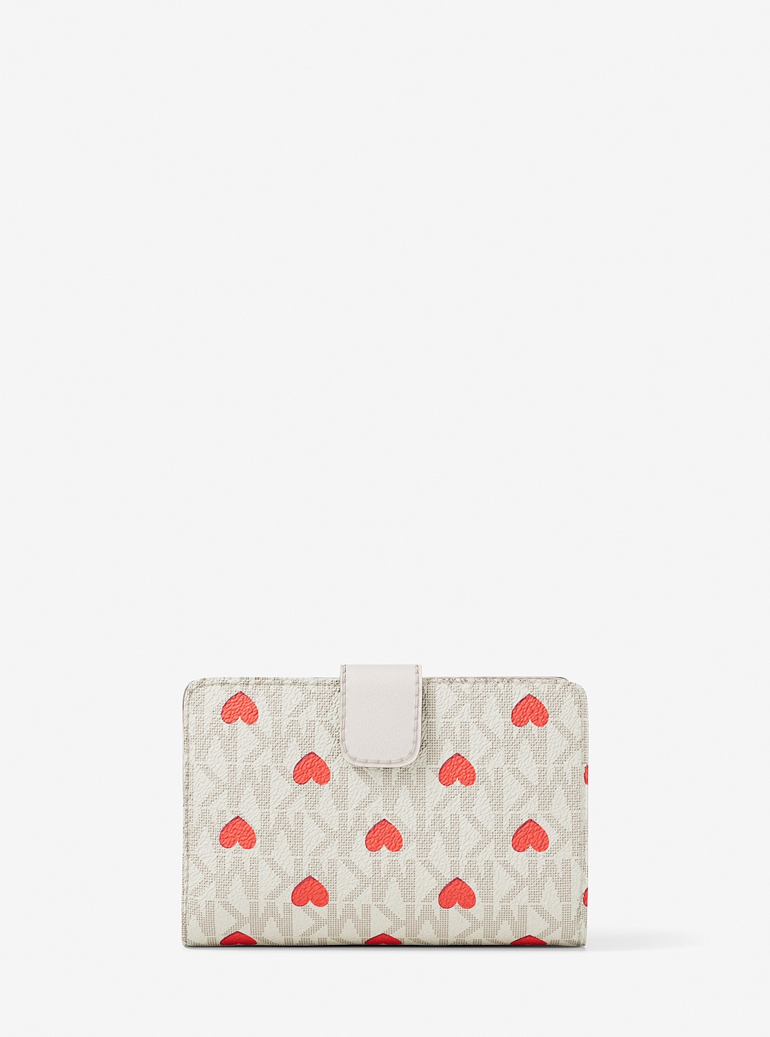 JET SET TRAVEL ビルフォールド ジップ コンパクト ウォレット ミディアム - MKシグネチャー