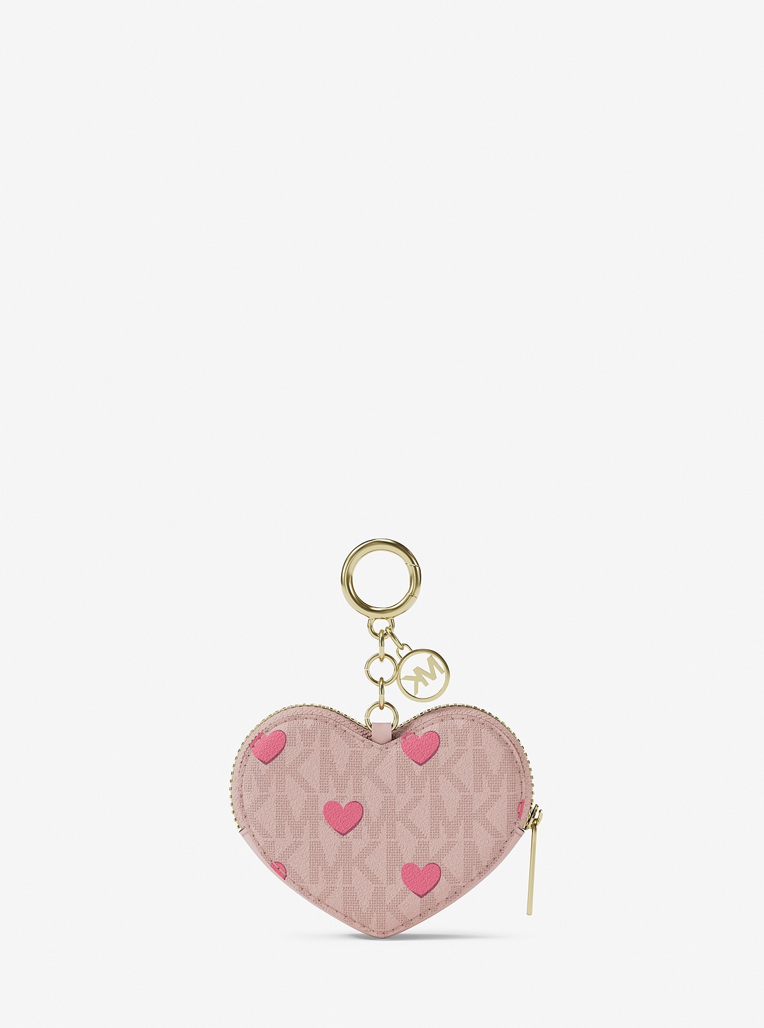 公式アウトレット】ハート コイン ポーチ チャーム - MKシグネチャー