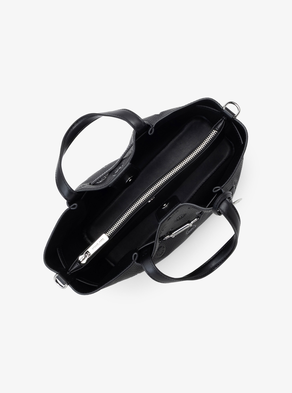 CARSON ロゴ デボス センタージップ サッチェル ミディアム