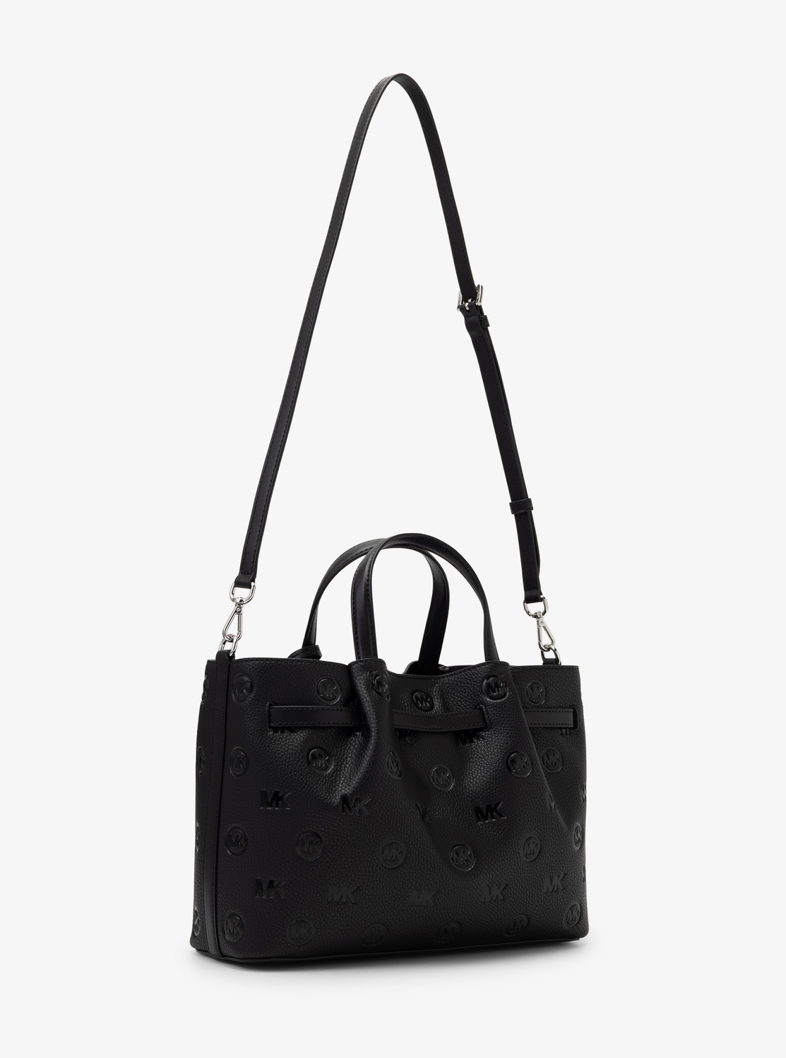 CARSON ロゴ デボス センタージップ サッチェル ミディアム