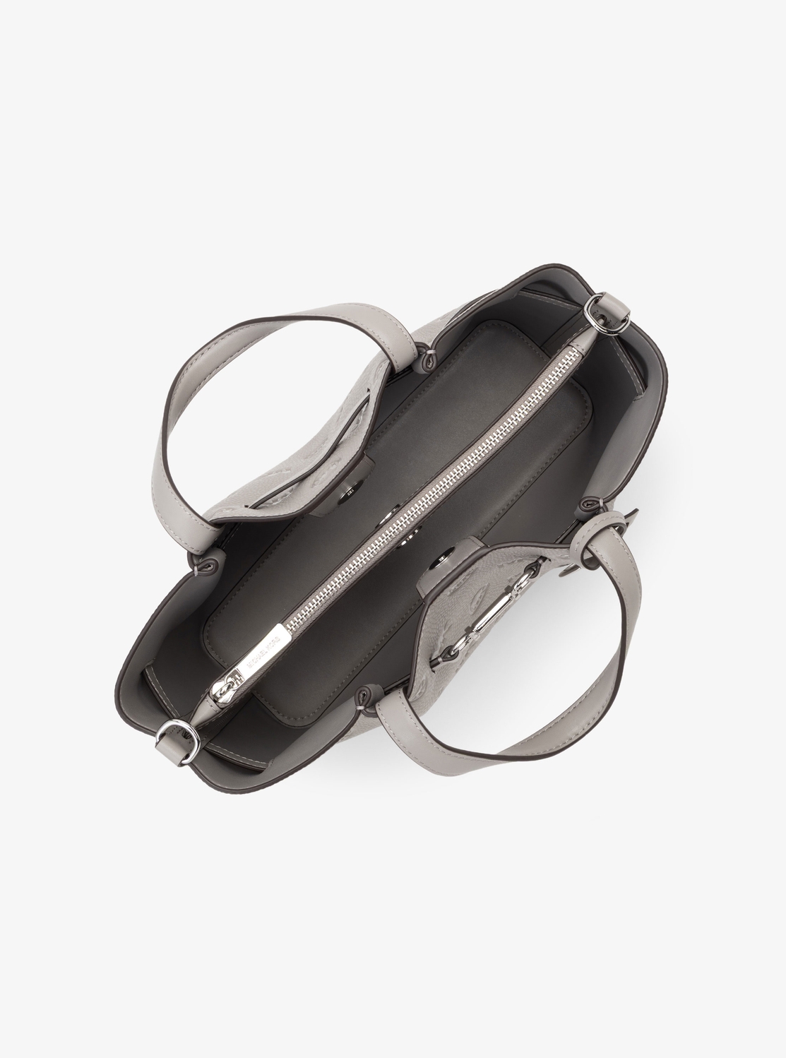 CARSON ロゴ デボス センタージップ サッチェル ミディアム