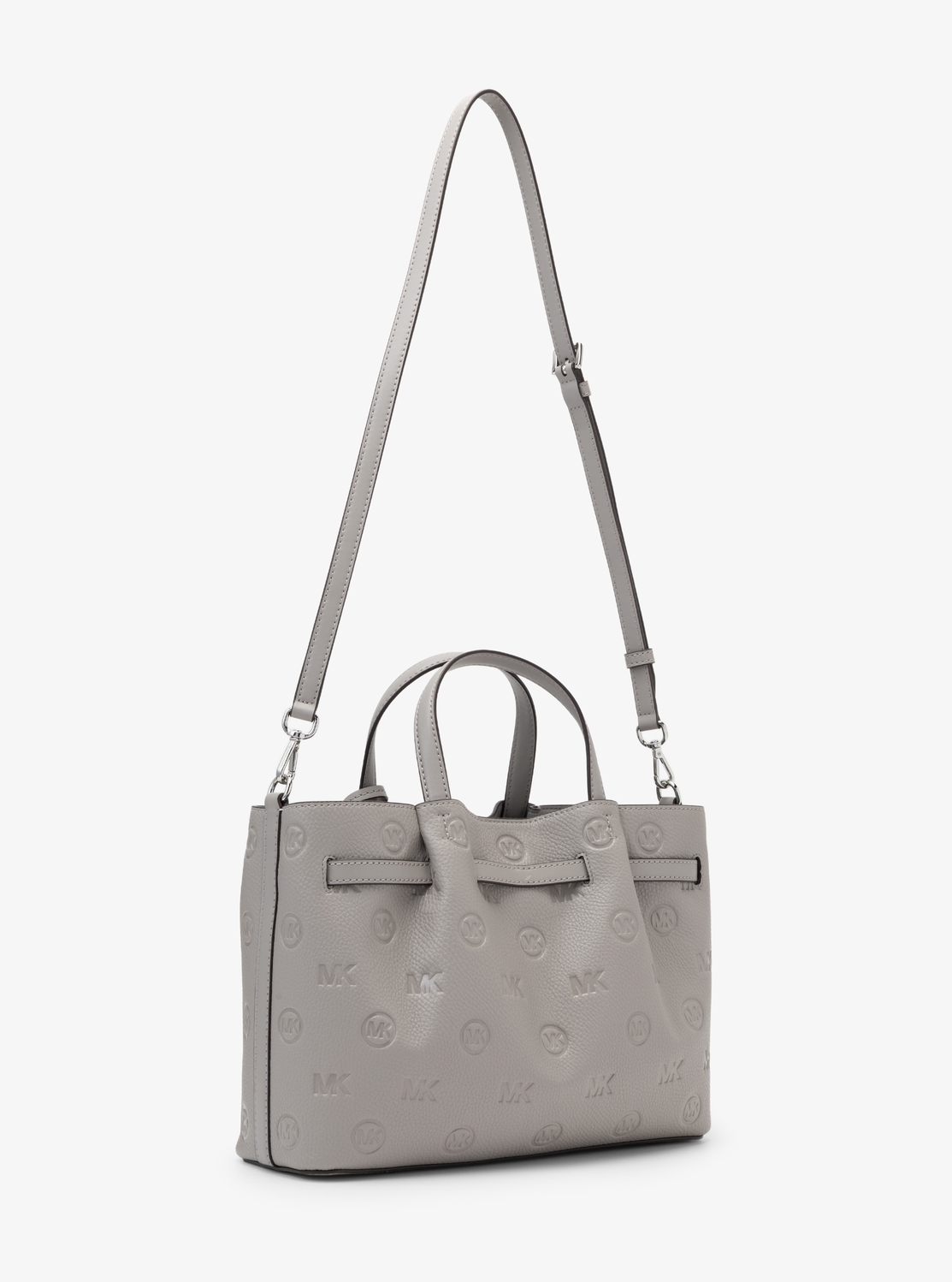 CARSON ロゴ デボス センタージップ サッチェル ミディアム