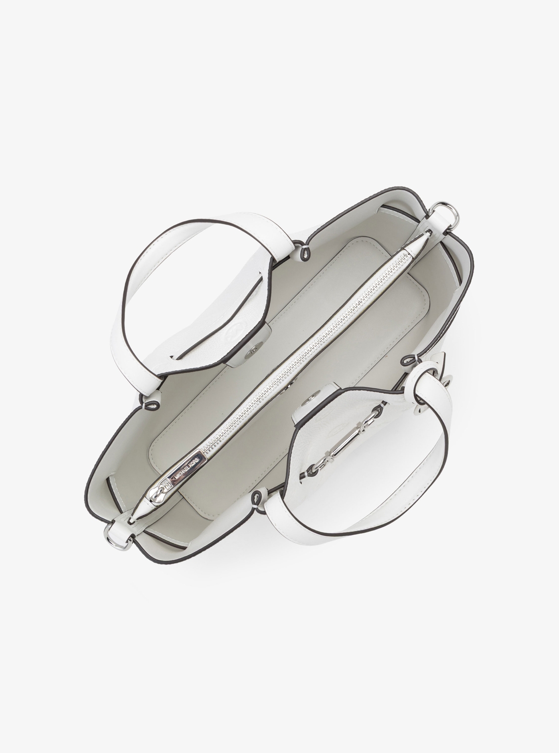 CARSON ロゴ デボス センタージップ サッチェル ミディアム