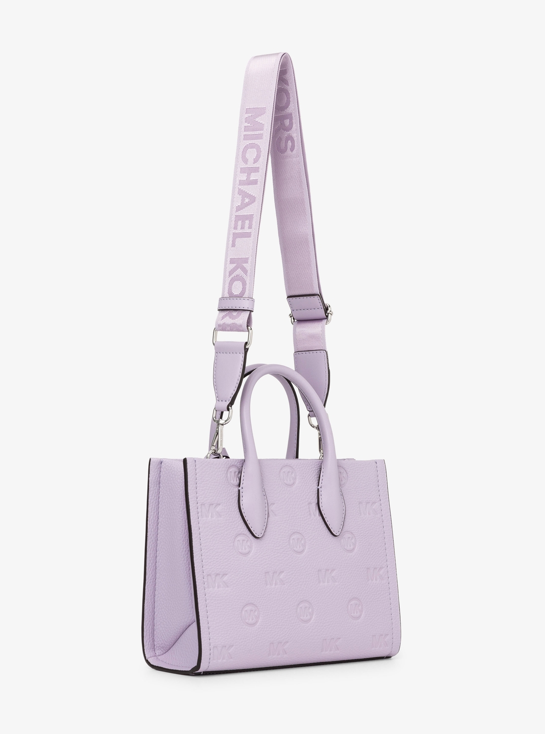 MIRELLA トップジップ ショッパートート クロスボディ スモール