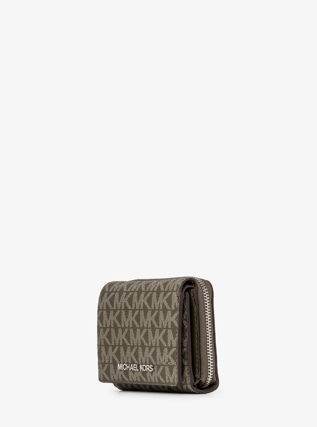 JET SET TRAVEL ミッド ジップウォレット スモール - MKシグネチャー
