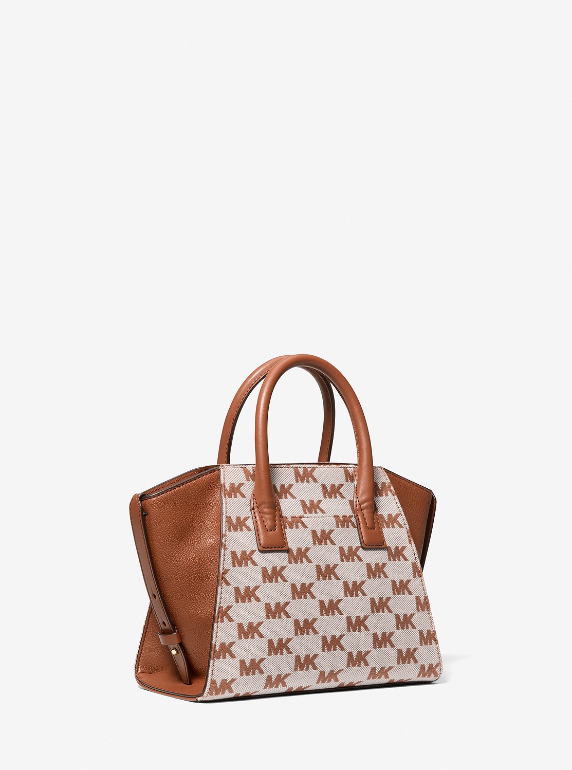 AVRIL(アヴリル) ロゴ ジャカード トップジップ サッチェル スモール|マイケル・コース(MICHAEL KORS)公式オンラインアウトレットストア 3