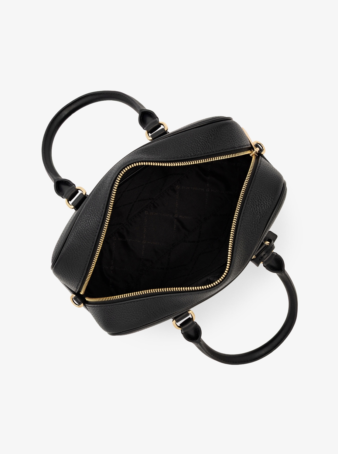 THOMPSON ぺブルレザー ダッフル サッチェル ミディアム