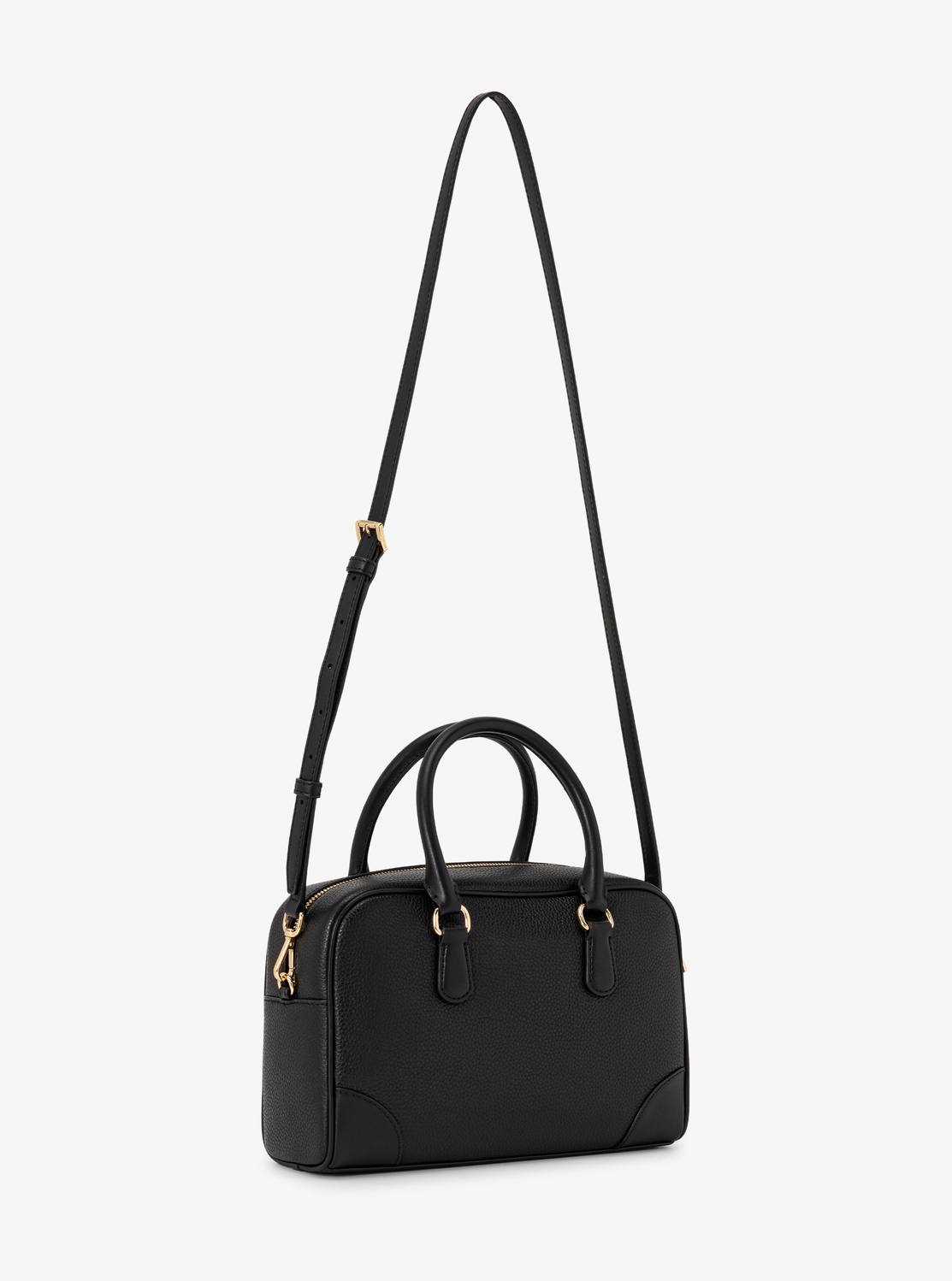 THOMPSON ぺブルレザー ダッフル サッチェル ミディアム