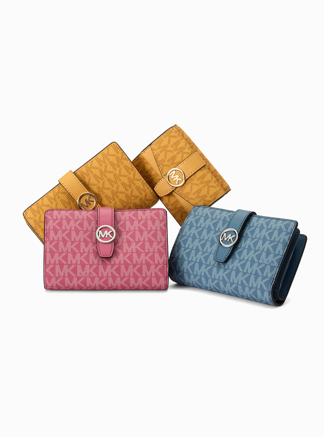 お*ん様 MICHAEL KORS GREENWICH タブ ウォレット ミディ 公式アウトレット】GREENWICH タブ ジップアラウンド ウォレット
