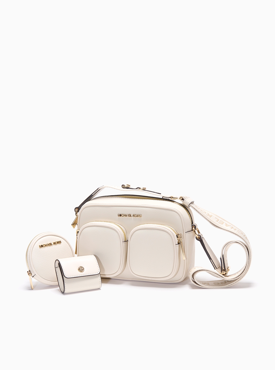 JET SET ITEM レザー ポケット クロスボディ ウィズ アタッチ ミディアム