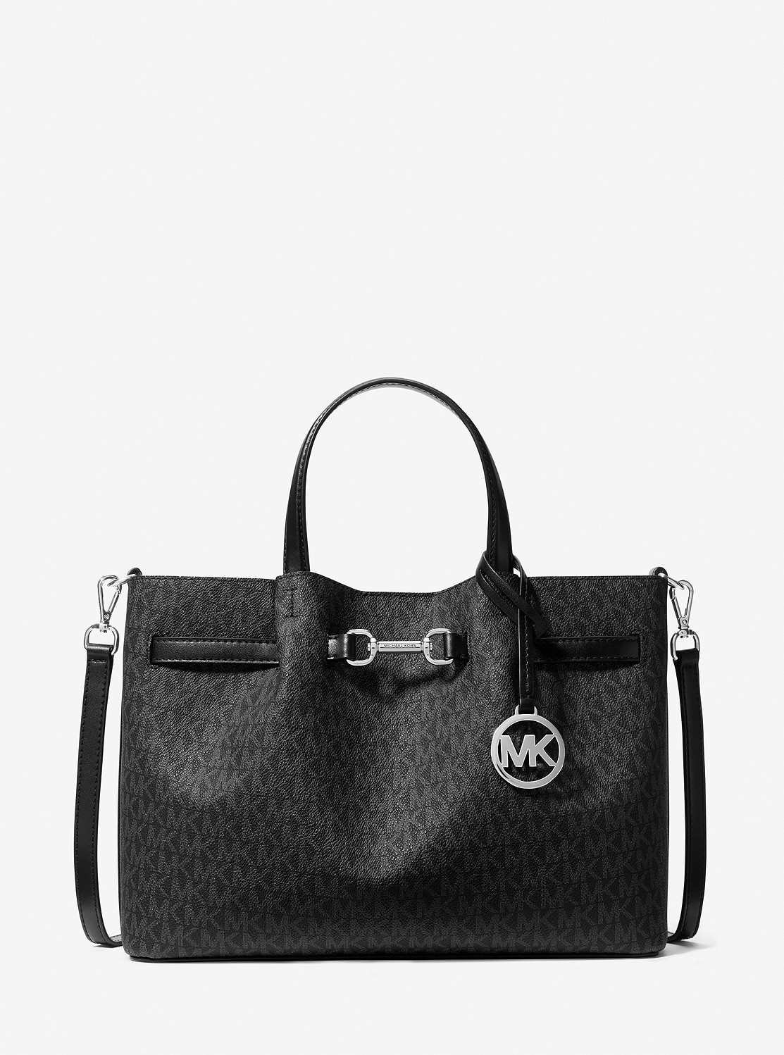 【Sei2501】美品　マイケルコース　MICHAELKORS  バッグ 公式アウトレット】HAMILTON サッチェル ミディアム - MK