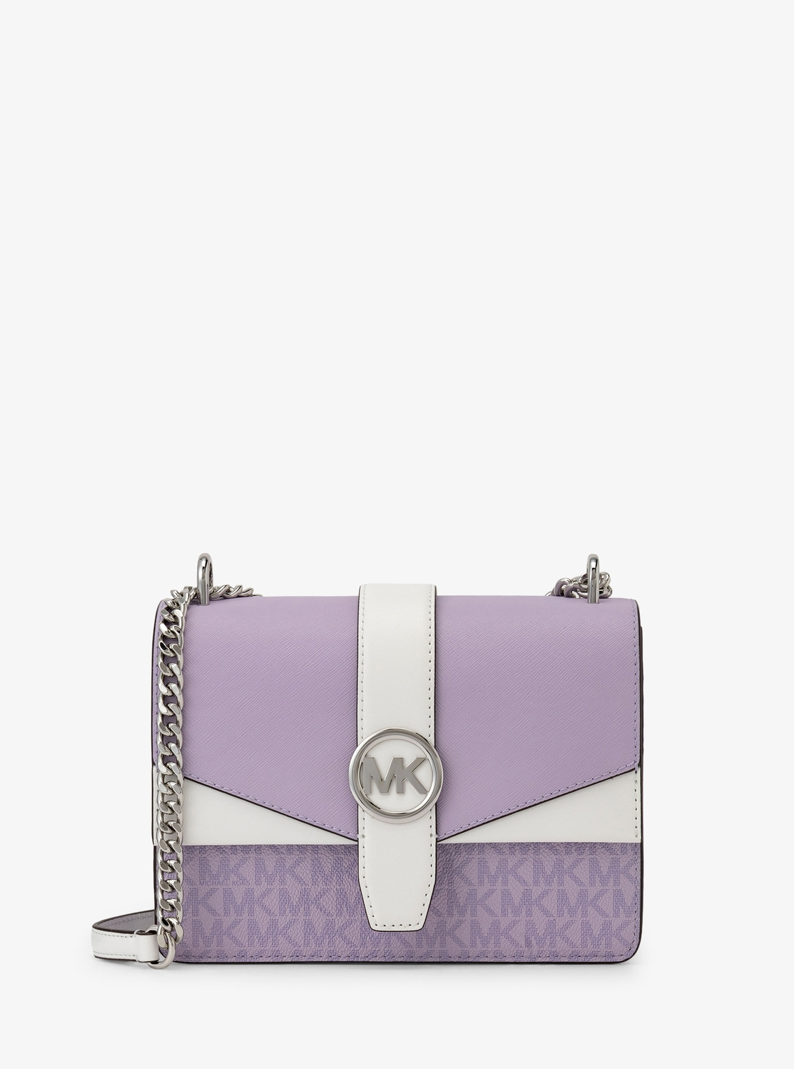 公式アウトレット】GREENWICH カラーブロック フラップ クロスボディ