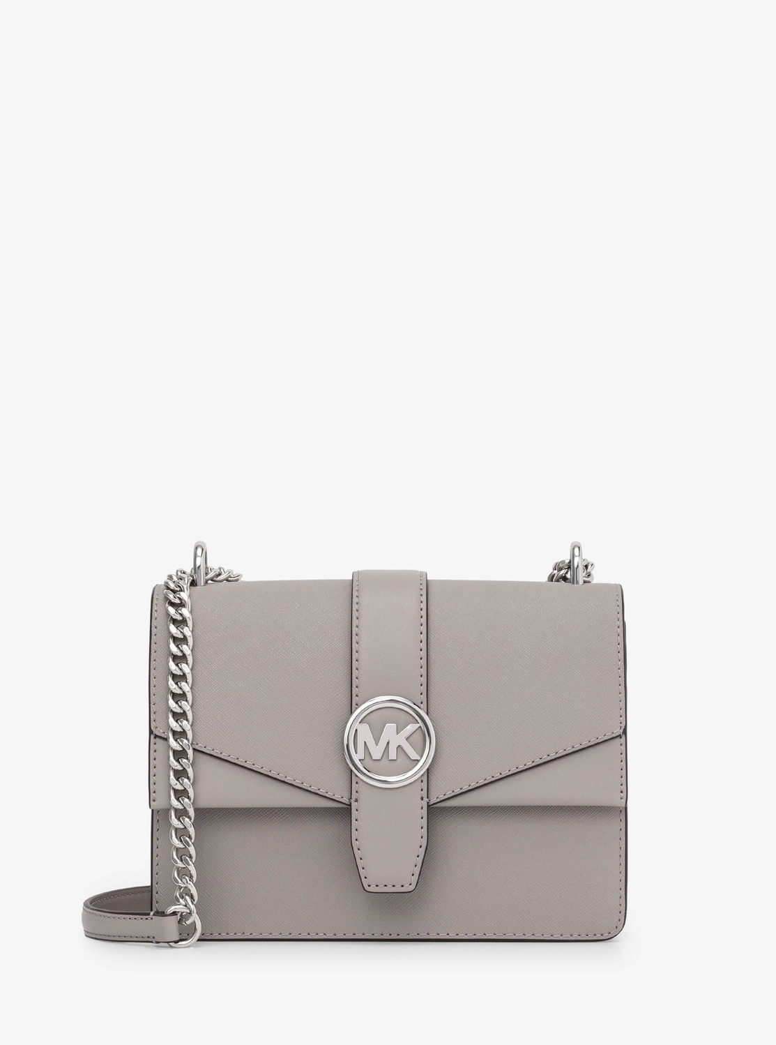 公式アウトレット】GREENWICH サフィアーノ レザー フラップ クロス