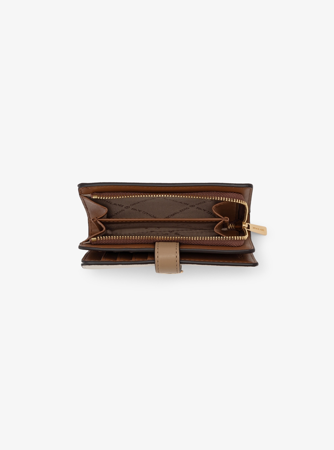 新品MICHAEL KORS タブ ジップアラウンド ウォレット 二つ折り 公式アウトレット】GREENWICH タブ ジップアラウンド ウォレット