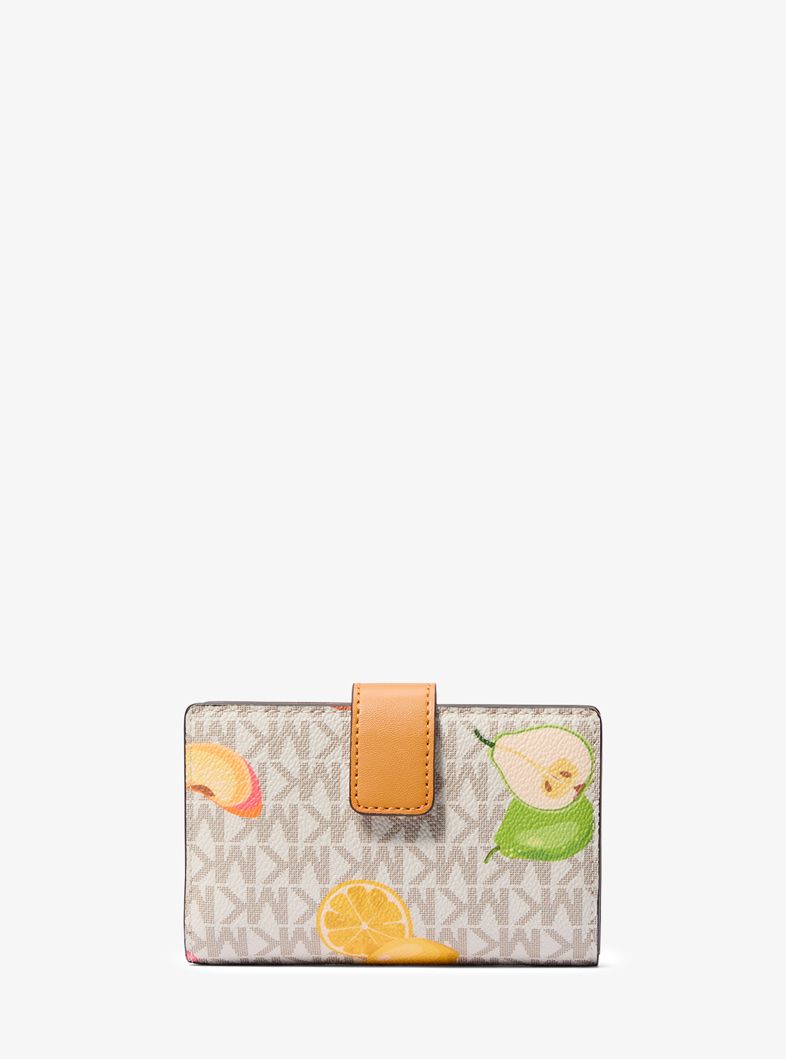 JET SET TRAVEL ビルフォールド ジップ コンパクト ウォレット ミディアム - MKシグネチャー