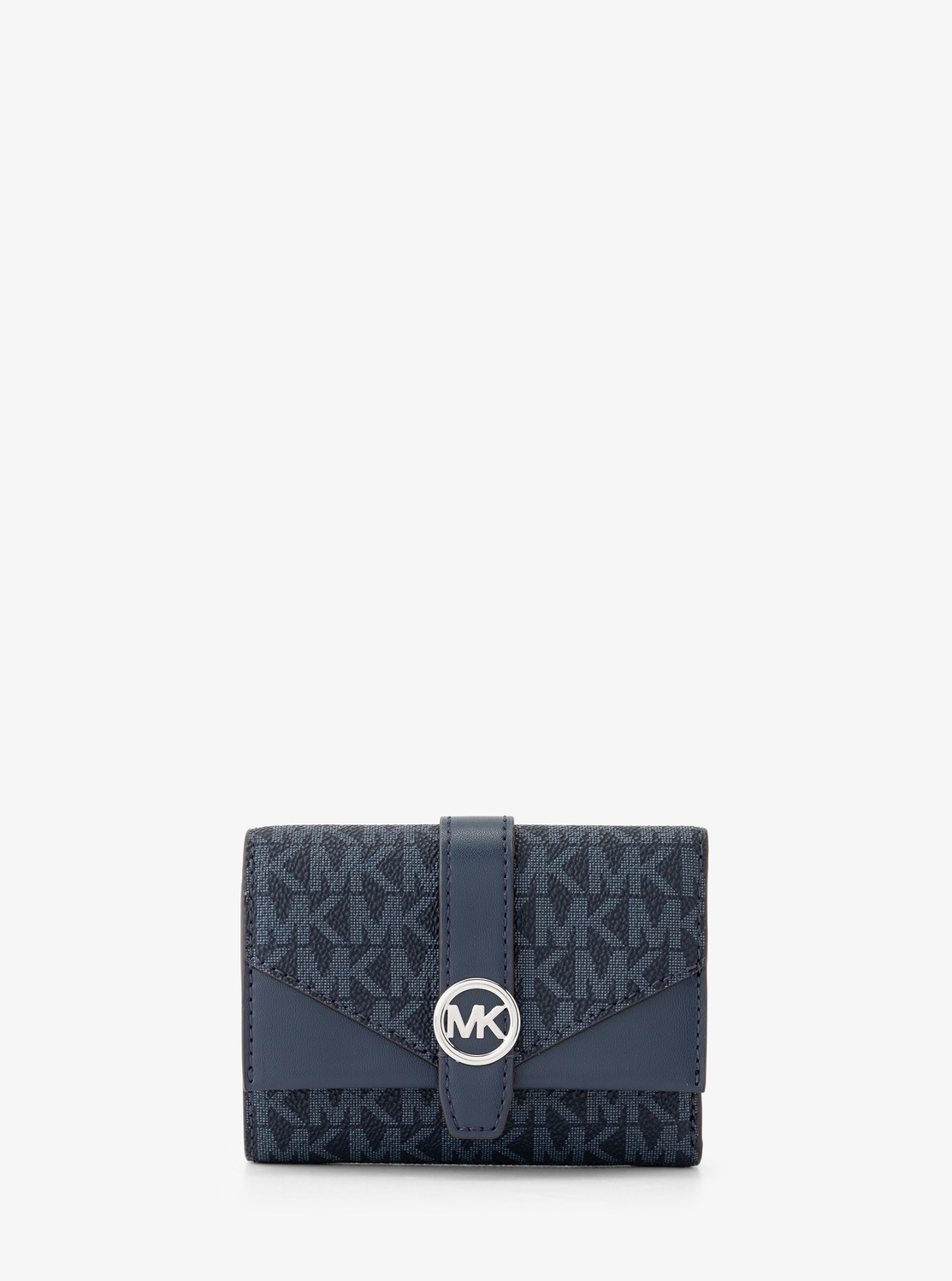 【日本限定】GREENWICH エンベロープ トライフォールド ウォレット ミディアム - MKシグネチャー