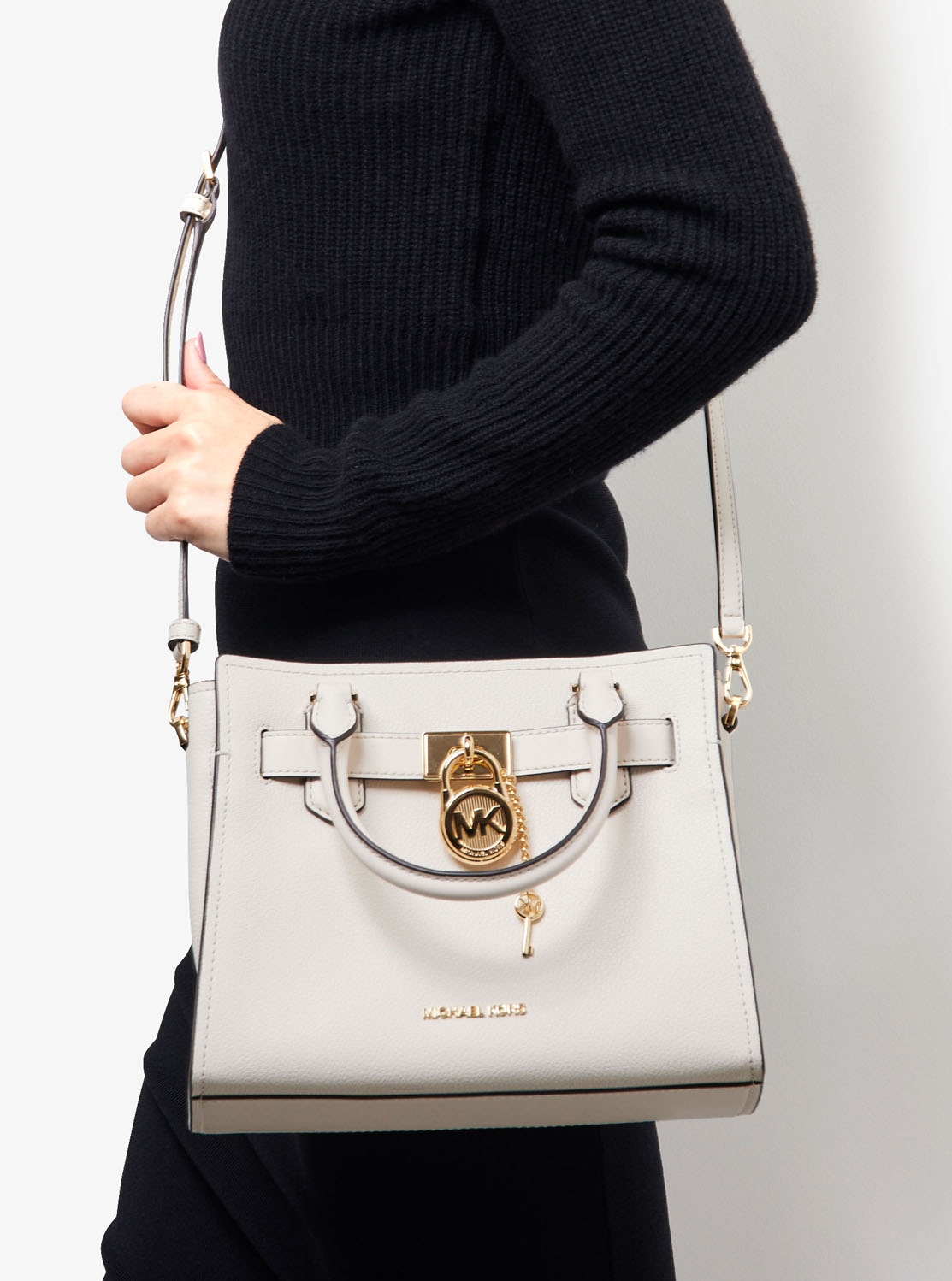 マイケルコース　サッチェルスモール 公式アウトレット】HAMILTON サッチェル スモール - ハンドバッグ