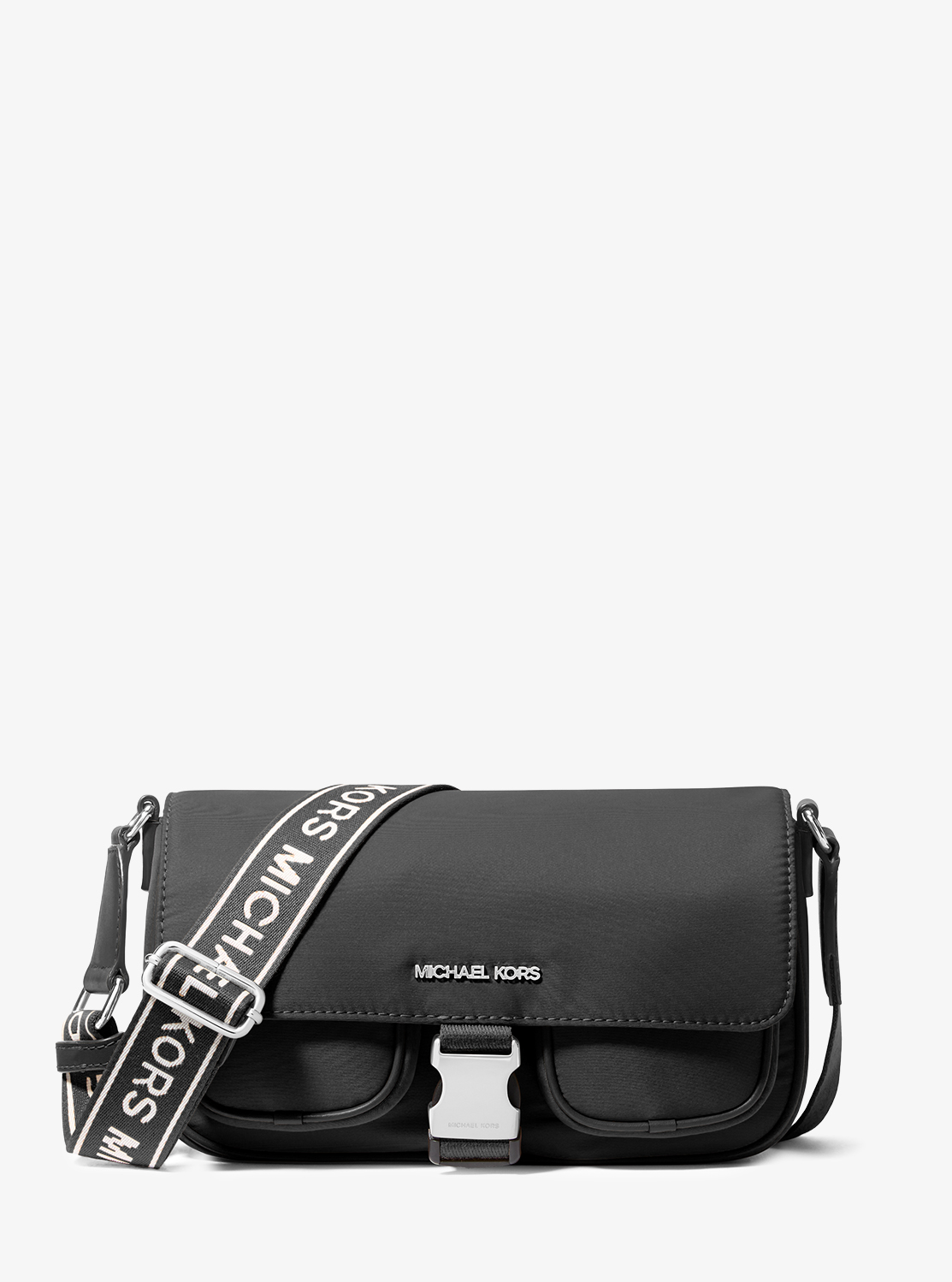 まいける-☆ 公式アウトレット】KHAI ダブルポケット フラップ クロスボディ