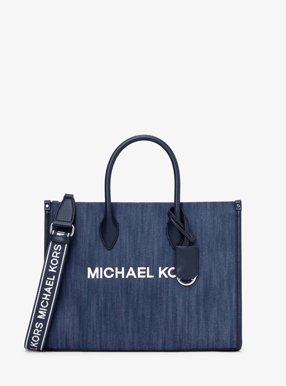 MICHAEL KORS デニム　トートバッグ　未使用品 新作 新品未使用 MICHAEL KORS デニム バッグ - メルカリ