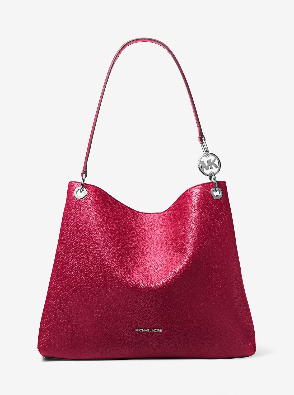 【送料無料】ぺブル加工レザー ショルダーバッグ 公式アウトレット】CHRISTINA ぺブル レザー ショルダー ラージ