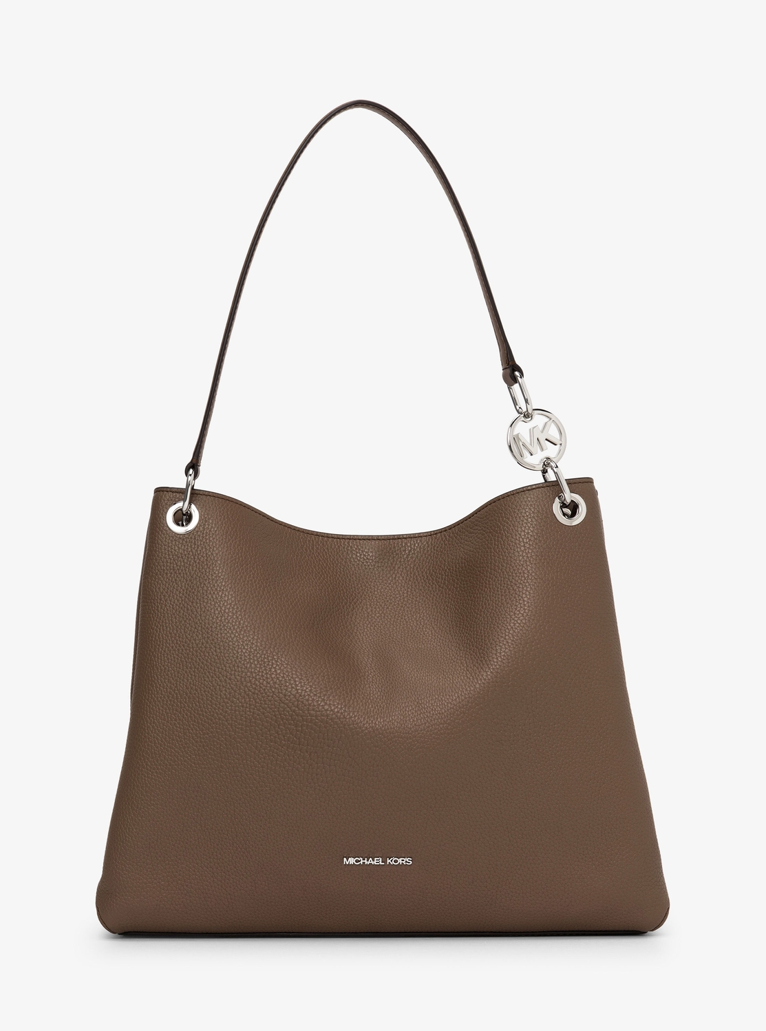 新品MICHAEL KORS CHRISTINA ラージ CHRISTINA ぺブル レザー ショルダー ラージ | マイケル・コース