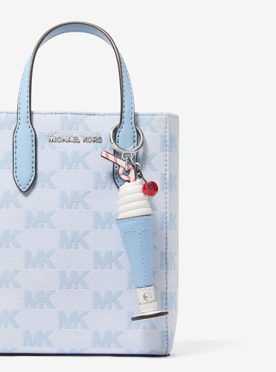 新作・即日発送 ★Michael Kors★ ミルクシェイク キーフォブ 公式アウトレット】ミルクシェイク キーフォブ