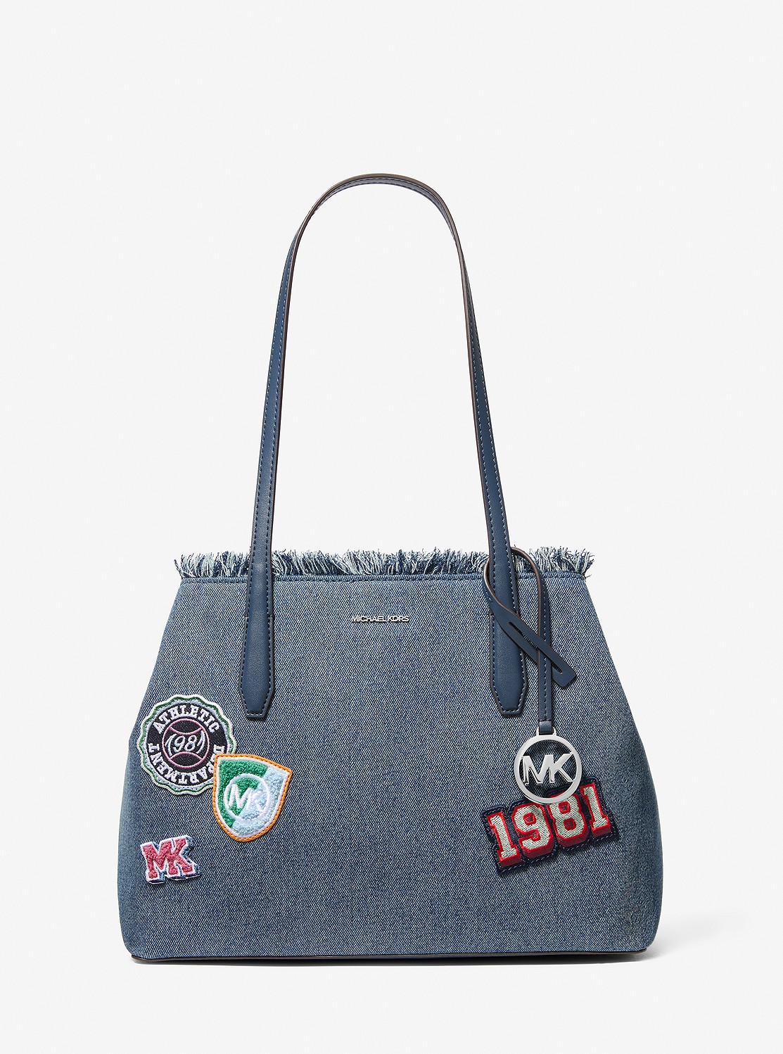 【美品】MICHAEL KORS デニム ボディバッグ 公式アウトレット】AVALON デニム コンバーチブル トート ミディアム