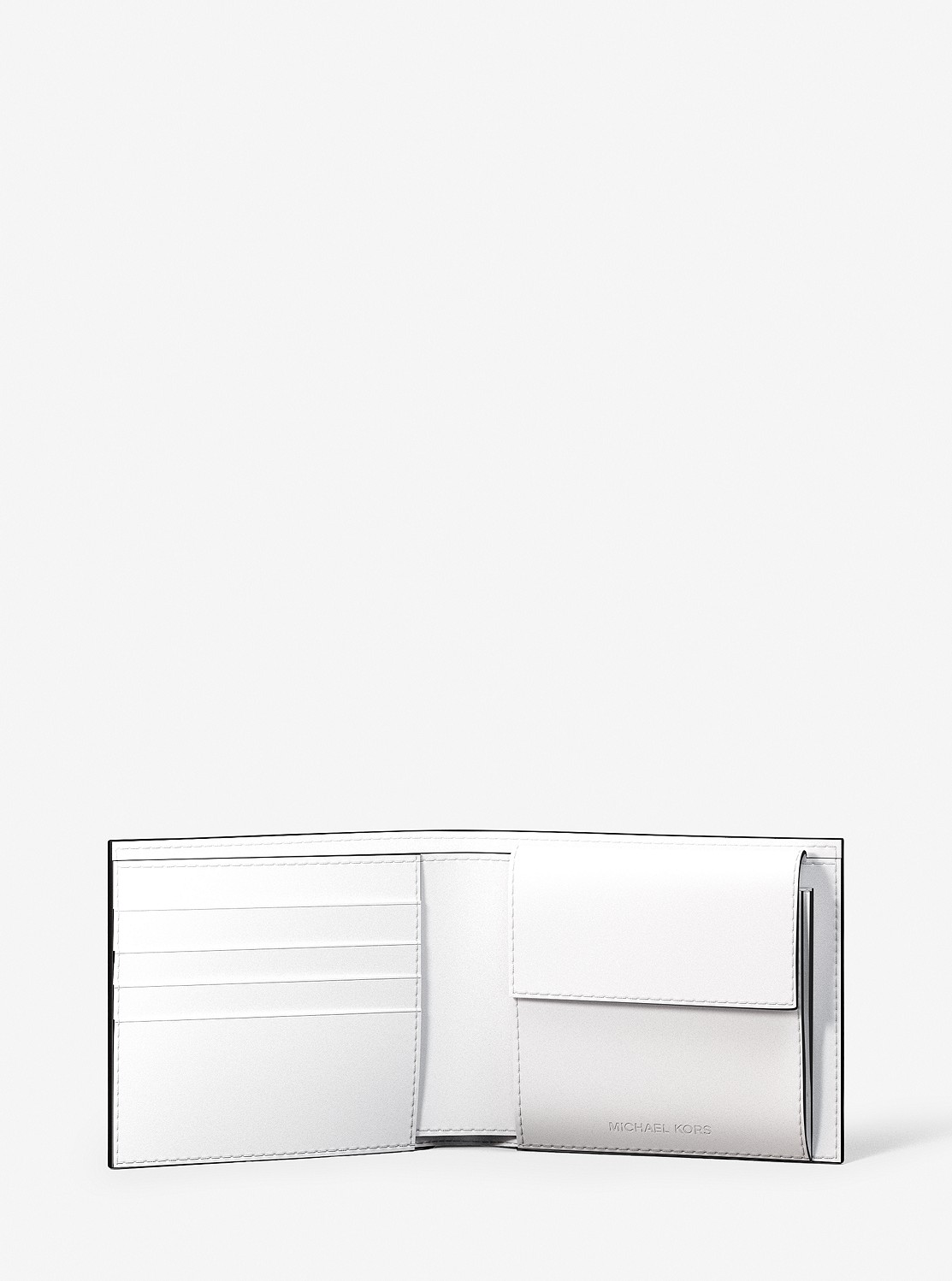 【MICHAEL KORS】COOPER ビルフォールド ウィズ コインポケット 公式アウトレット】COOPER ペブルレザー ビルフォールド ウィズ