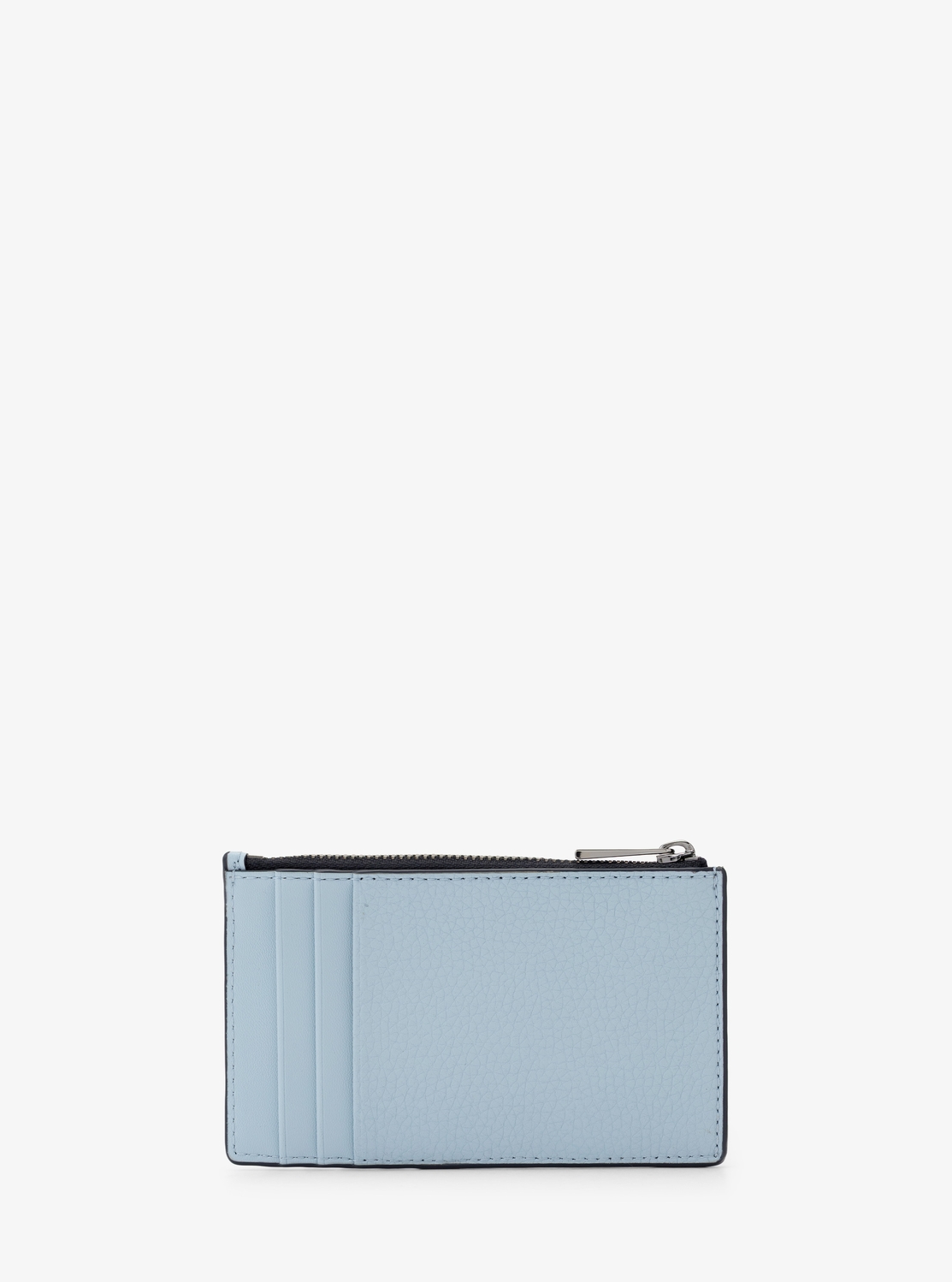 Michael Kors 【新品】COOPER スリム ジップ ウォレット 白 公式アウトレット】COOPER ぺブルレザー スリム ジップ ウォレット